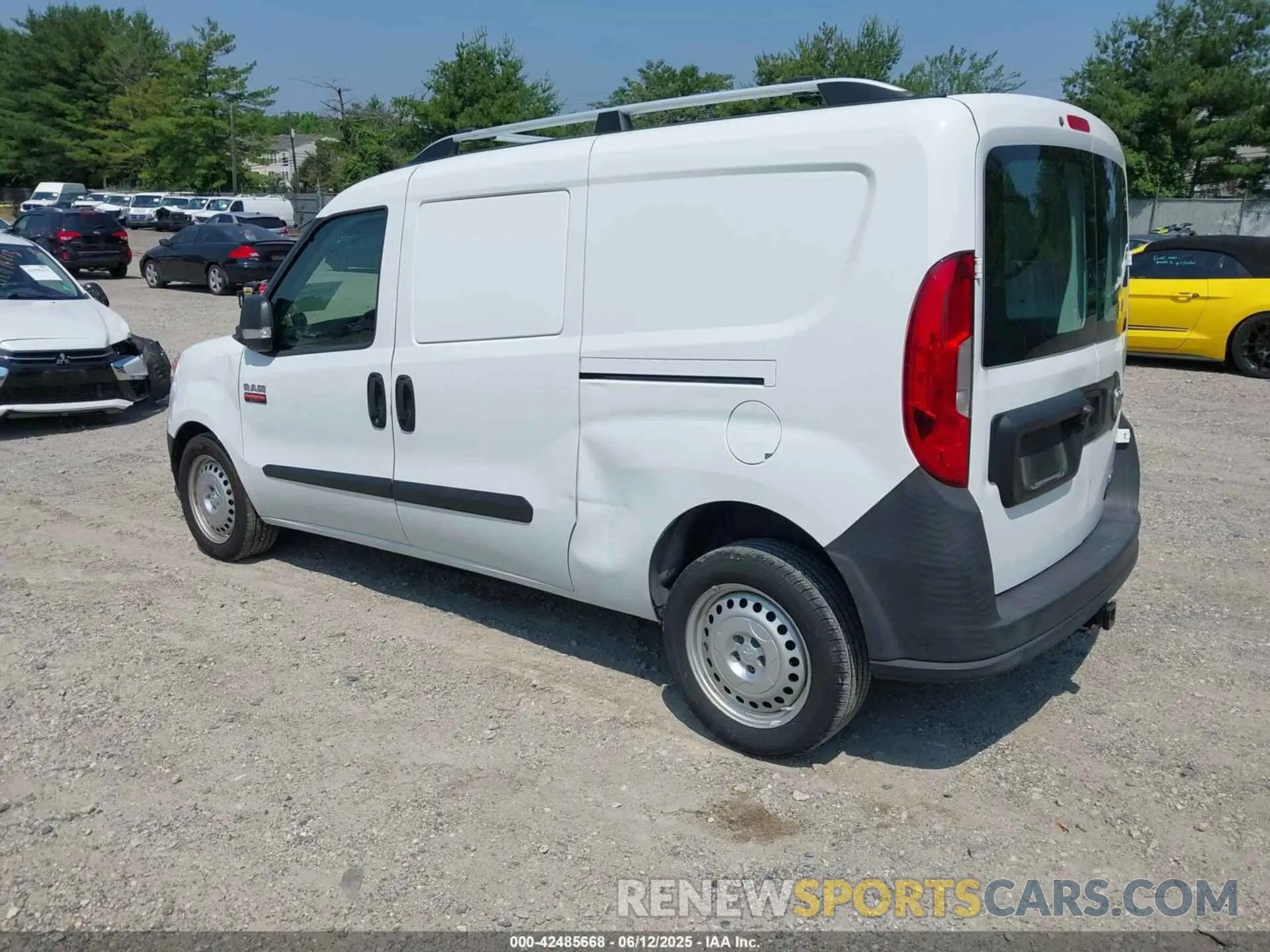 3 Photograph of a damaged car ZFBHRFAB1L6R66387 RAM PROMASTER CITY 2020