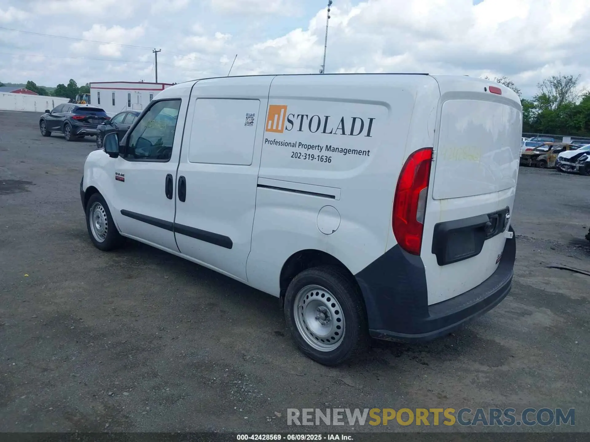 3 Photograph of a damaged car ZFBHRFAB3L6P35149 RAM PROMASTER CITY 2020
