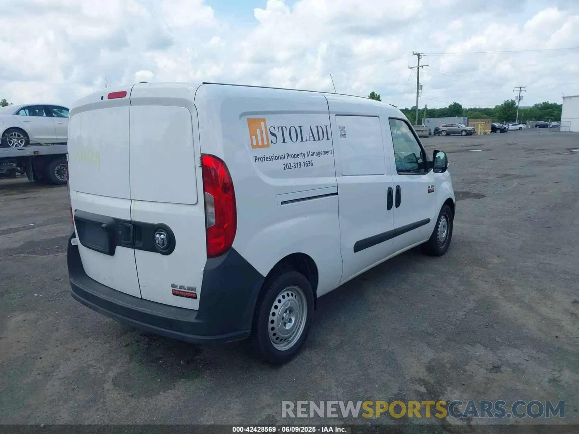 4 Photograph of a damaged car ZFBHRFAB3L6P35149 RAM PROMASTER CITY 2020