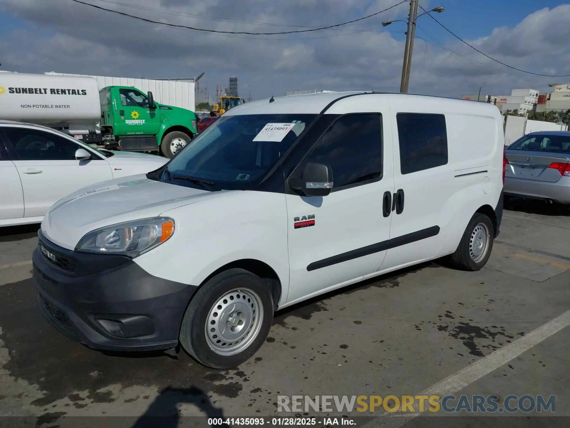2 Photograph of a damaged car ZFBHRFAB5L6R92698 RAM PROMASTER CITY 2020