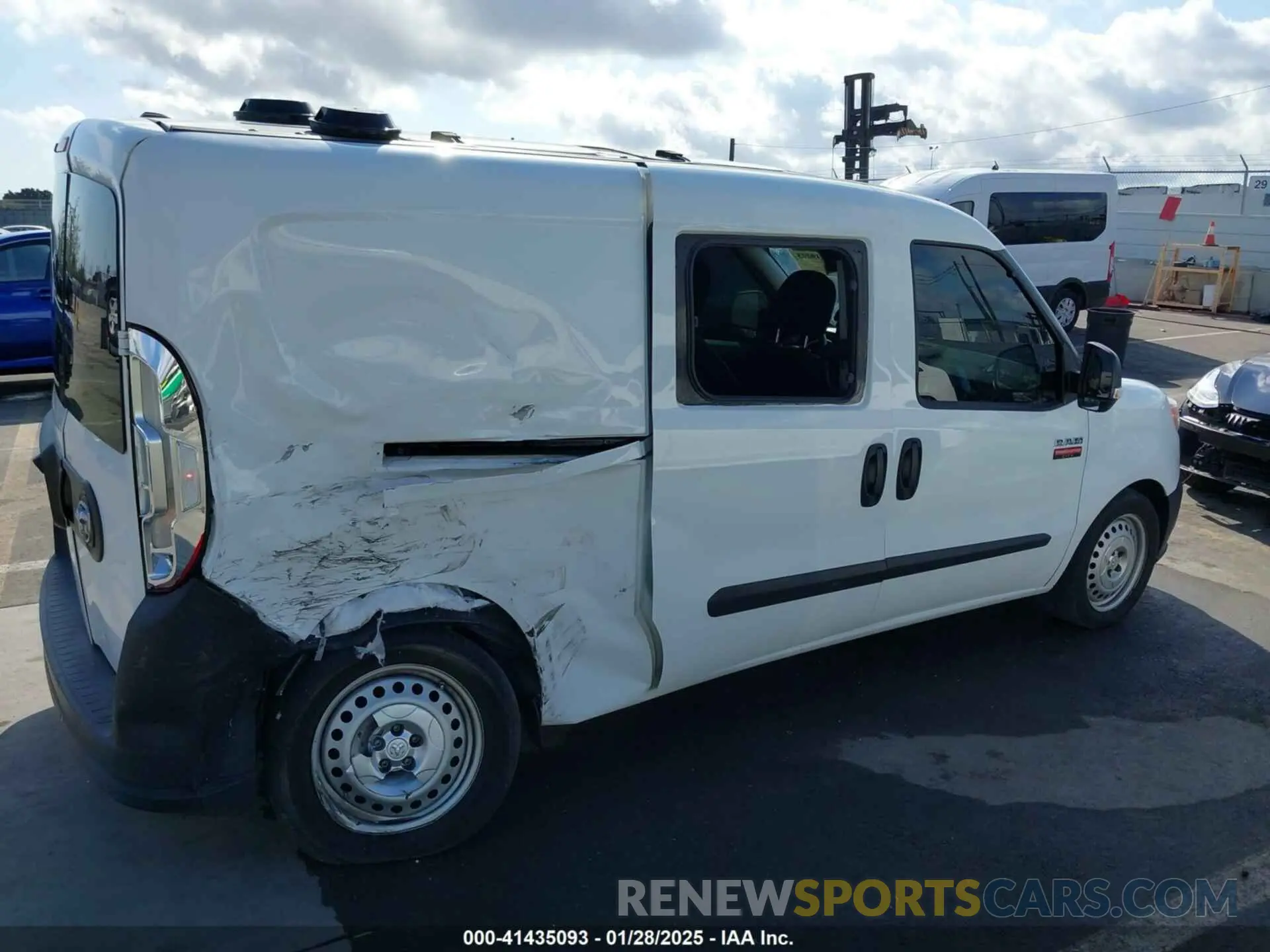 6 Photograph of a damaged car ZFBHRFAB5L6R92698 RAM PROMASTER CITY 2020