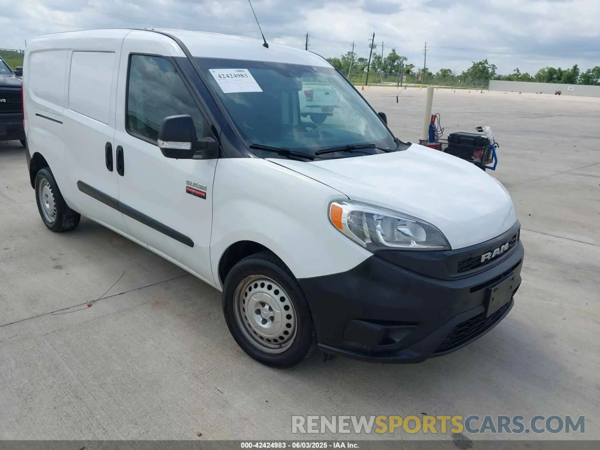 1 Photograph of a damaged car ZFBHRFAB6L6P23917 RAM PROMASTER CITY 2020