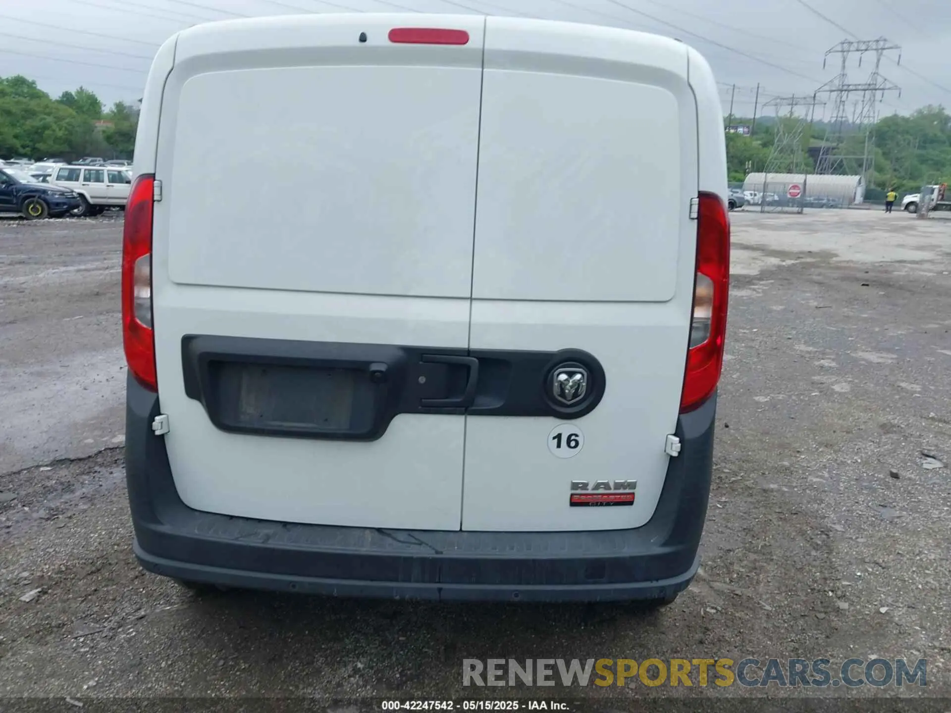 17 Photograph of a damaged car ZFBHRFAB7L6R53319 RAM PROMASTER CITY 2020