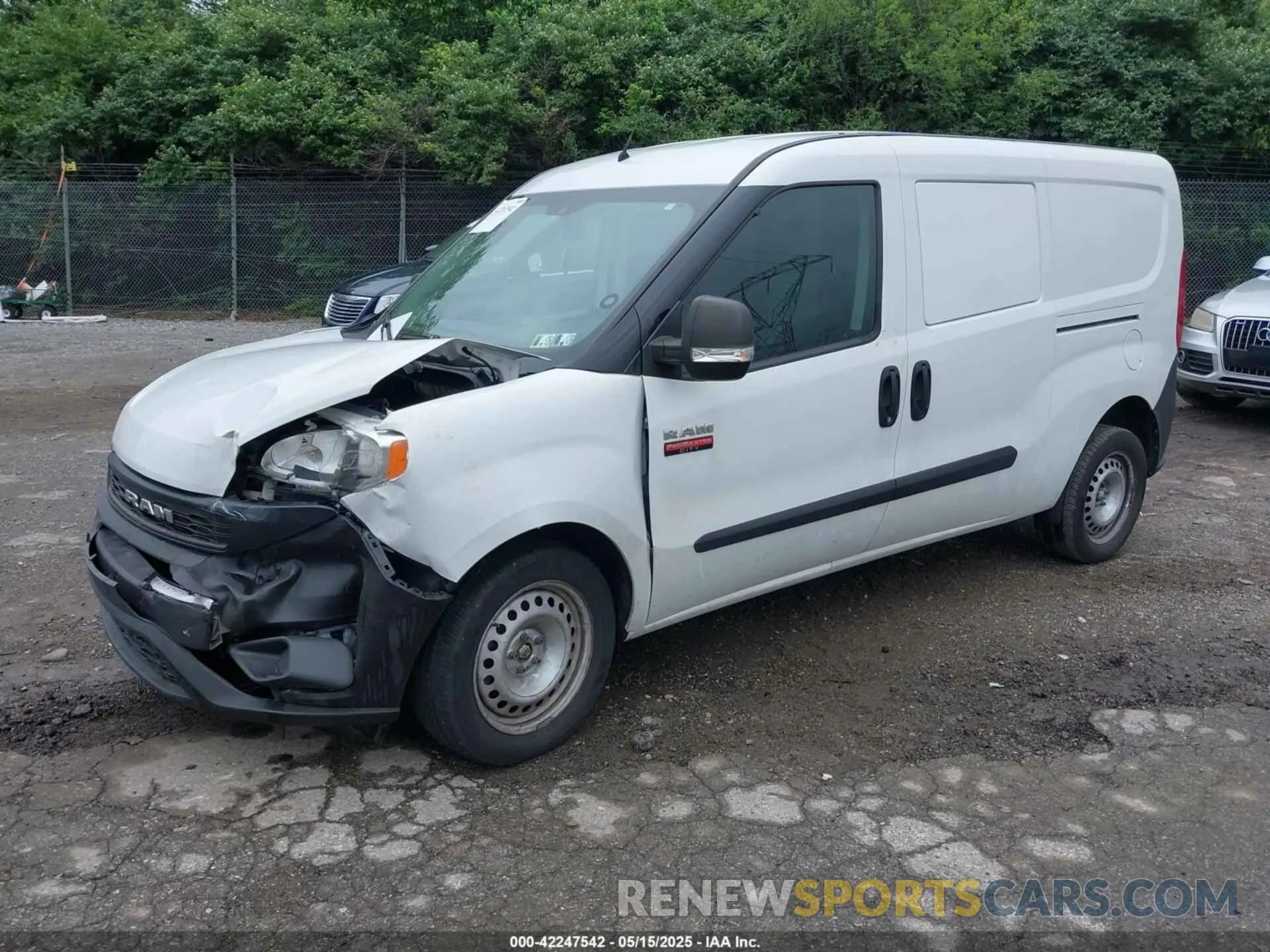 2 Photograph of a damaged car ZFBHRFAB7L6R53319 RAM PROMASTER CITY 2020