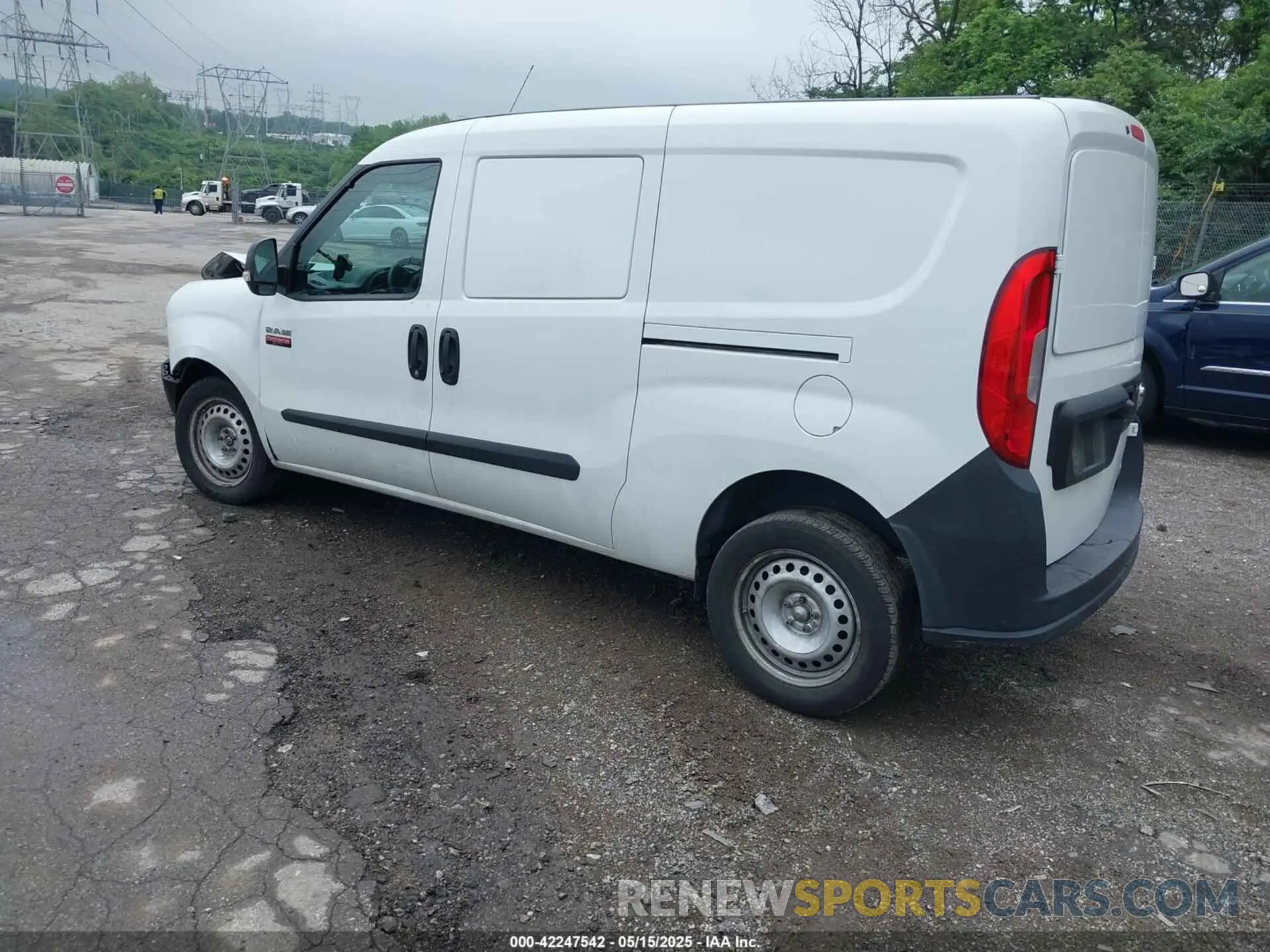 3 Photograph of a damaged car ZFBHRFAB7L6R53319 RAM PROMASTER CITY 2020
