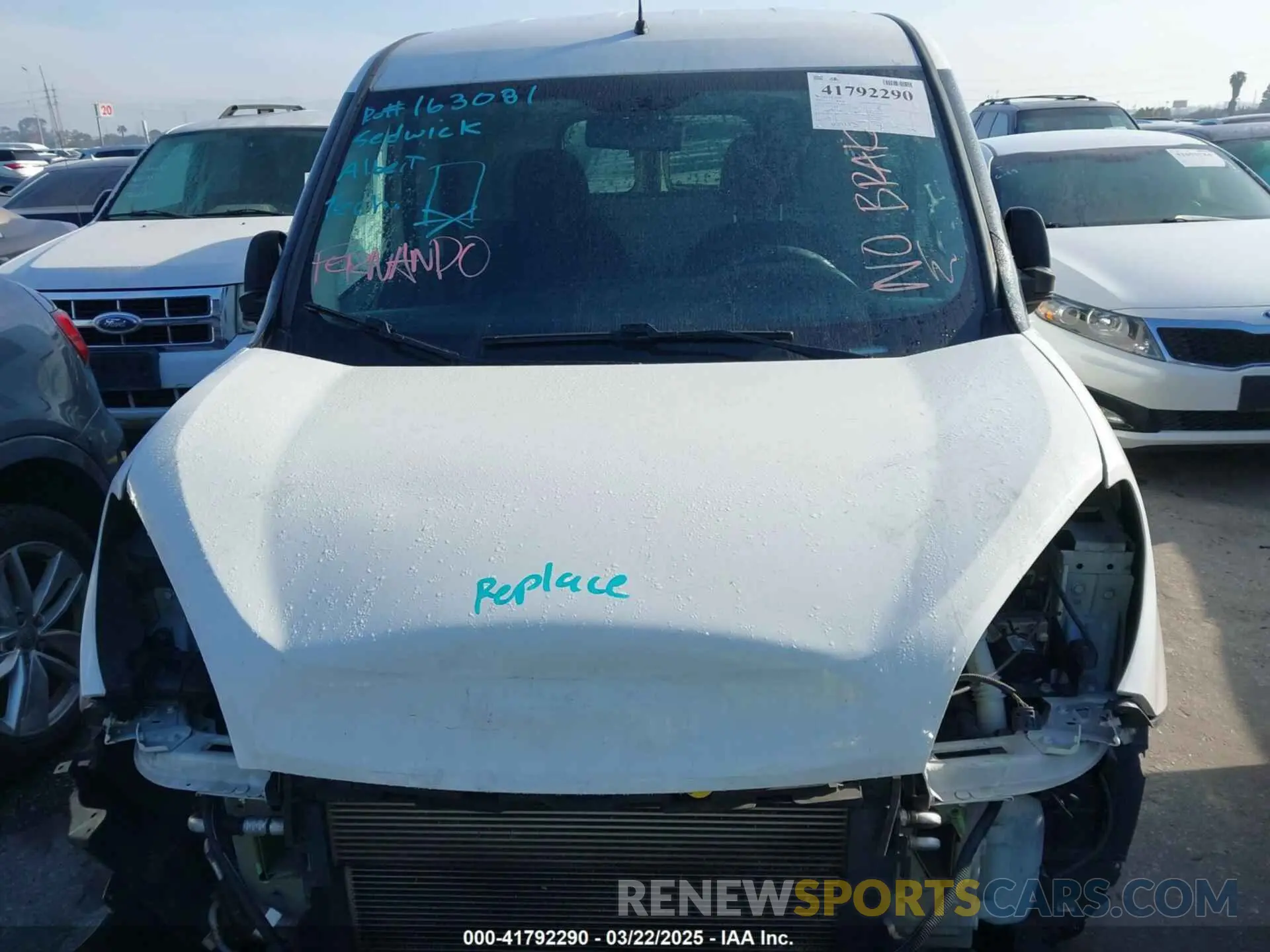 13 Photograph of a damaged car ZFBHRFAB7L6S00972 RAM PROMASTER CITY 2020