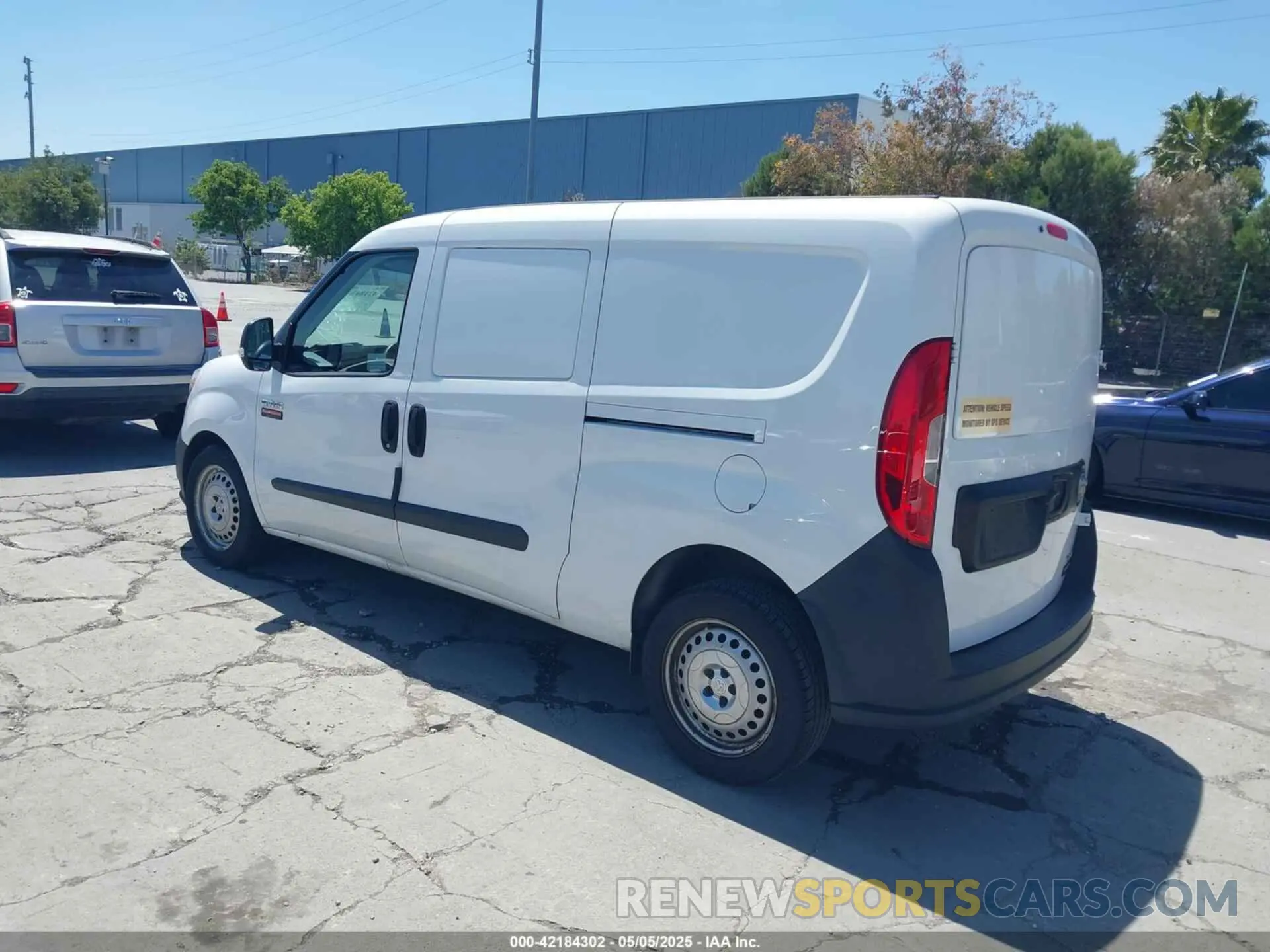 3 Photograph of a damaged car ZFBHRFAB8L6P39648 RAM PROMASTER CITY 2020