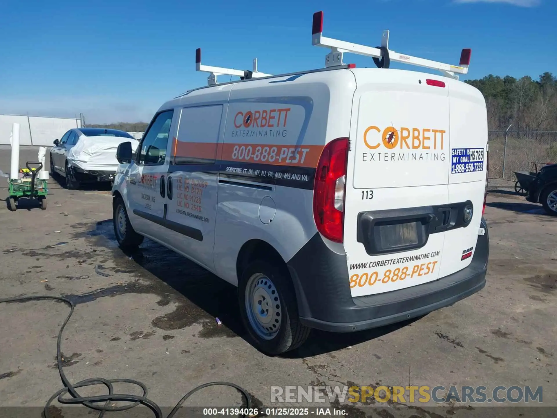 3 Photograph of a damaged car ZFBHRFABXL6P57424 RAM PROMASTER CITY 2020