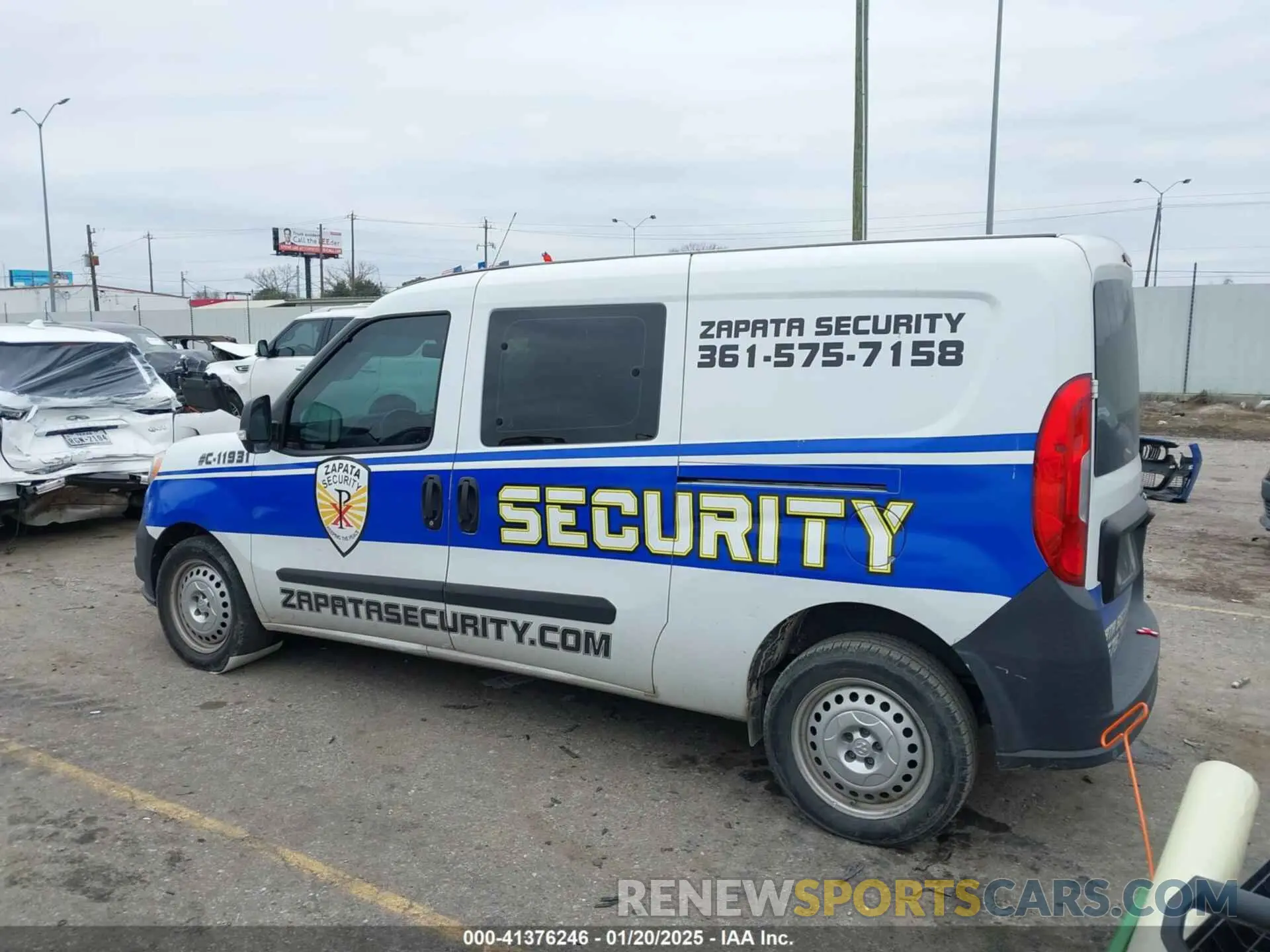 14 Photograph of a damaged car ZFBHRFABXL6R42766 RAM PROMASTER CITY 2020