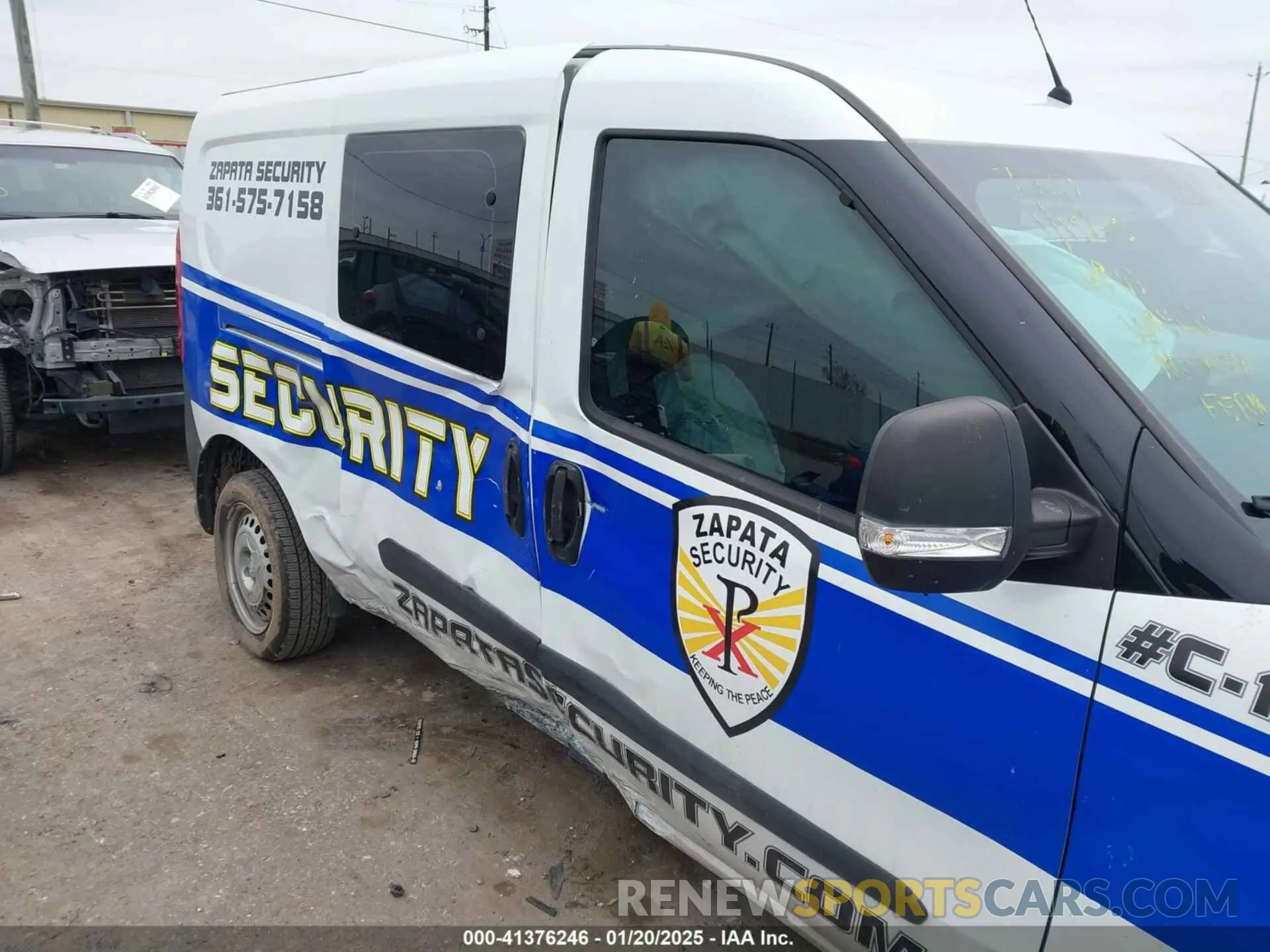6 Photograph of a damaged car ZFBHRFABXL6R42766 RAM PROMASTER CITY 2020