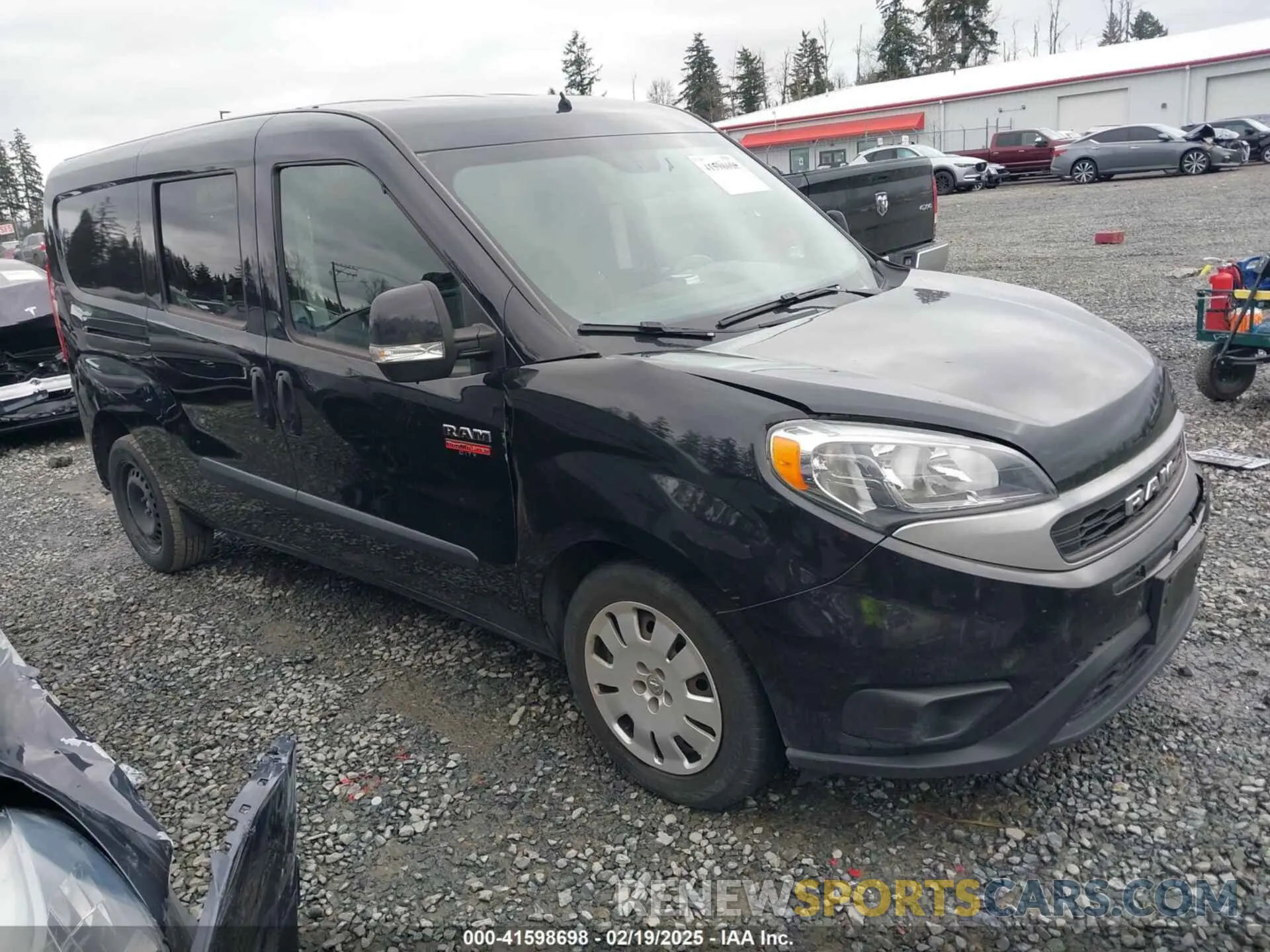 1 Photograph of a damaged car ZFBHRFBB2L6R85917 RAM PROMASTER CITY 2020