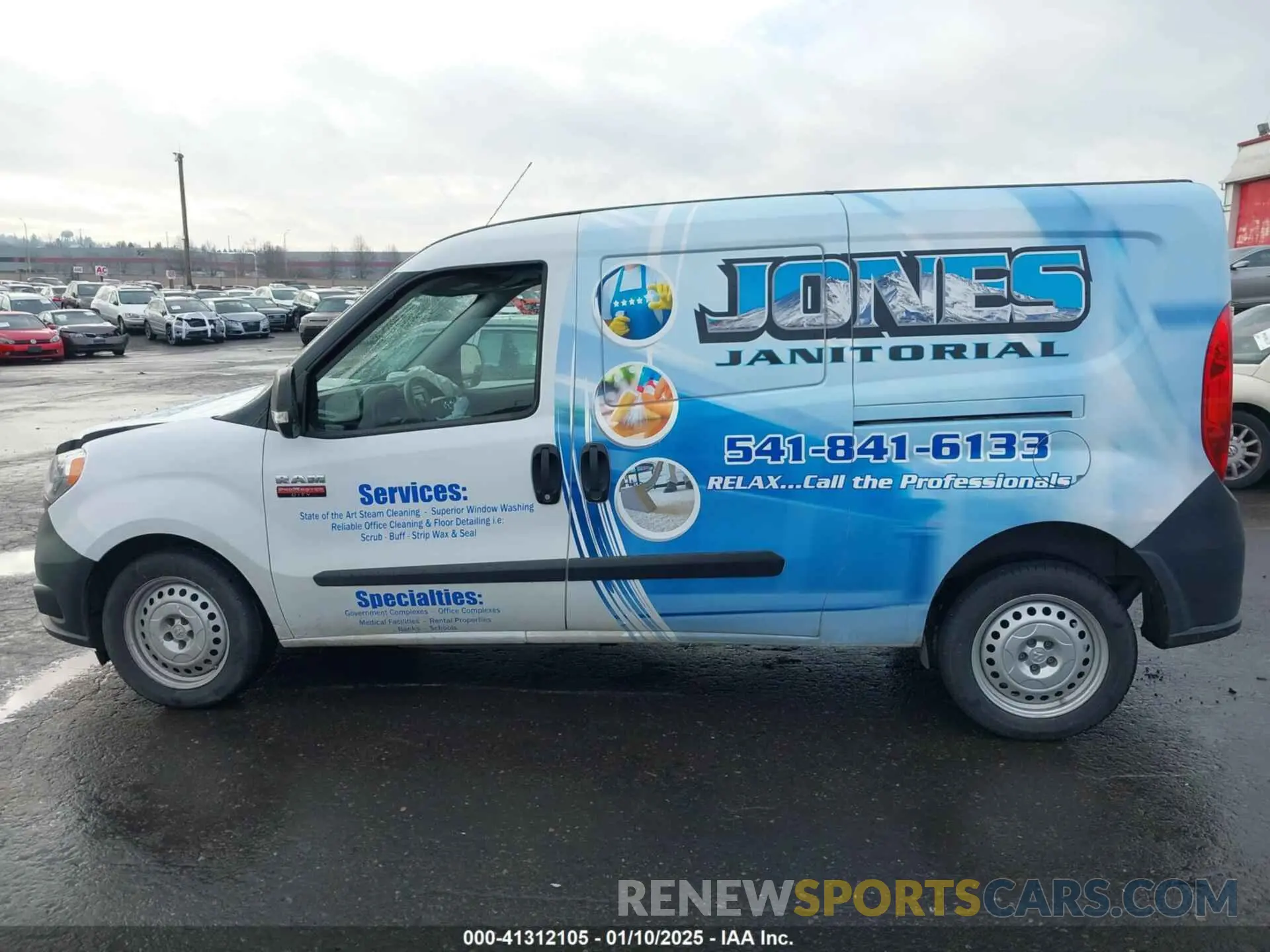 14 Photograph of a damaged car ZFBHRFAB2M6T43801 RAM PROMASTER CITY 2021