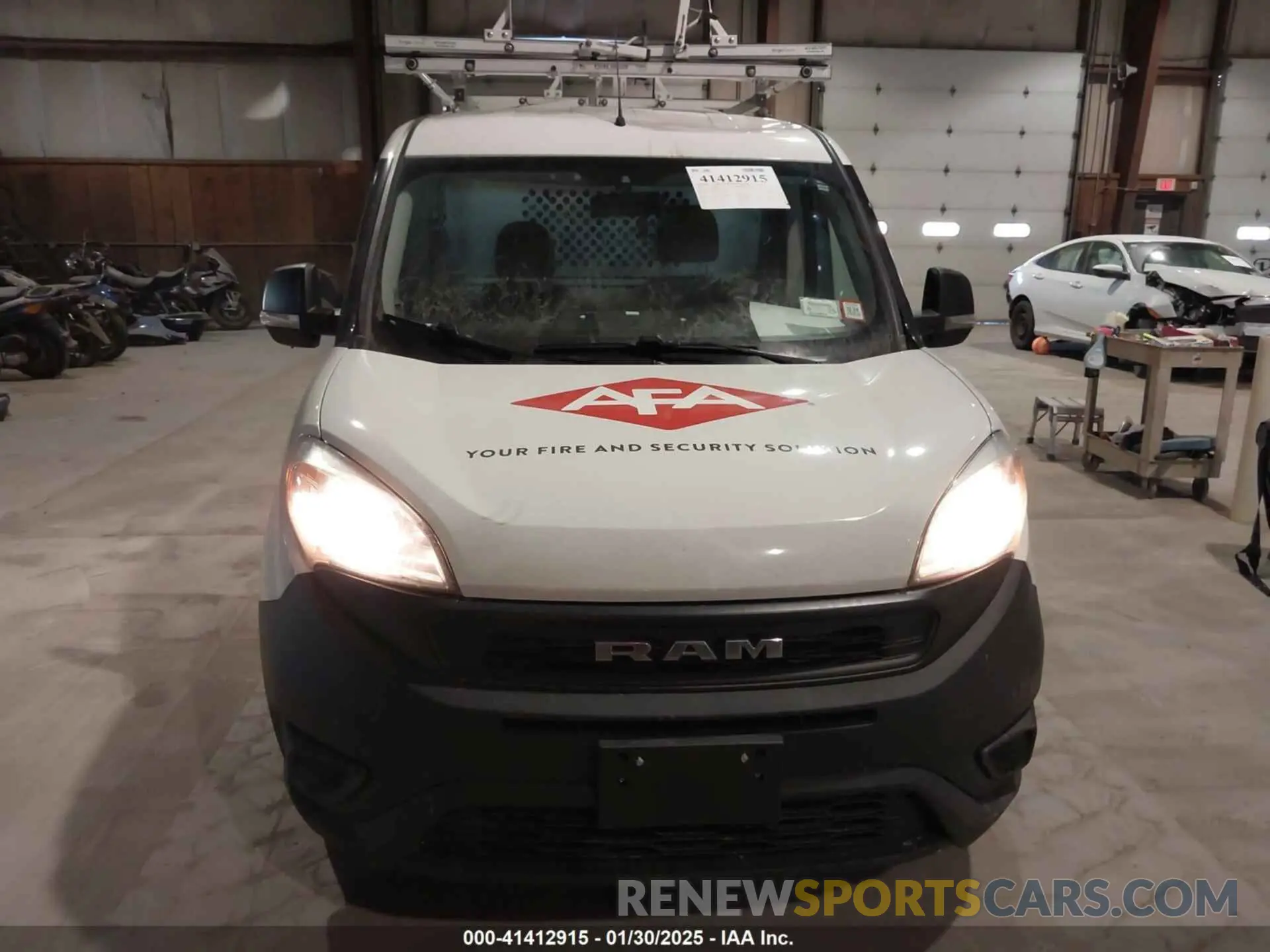 12 Photograph of a damaged car ZFBHRFAB2M6U14639 RAM PROMASTER CITY 2021