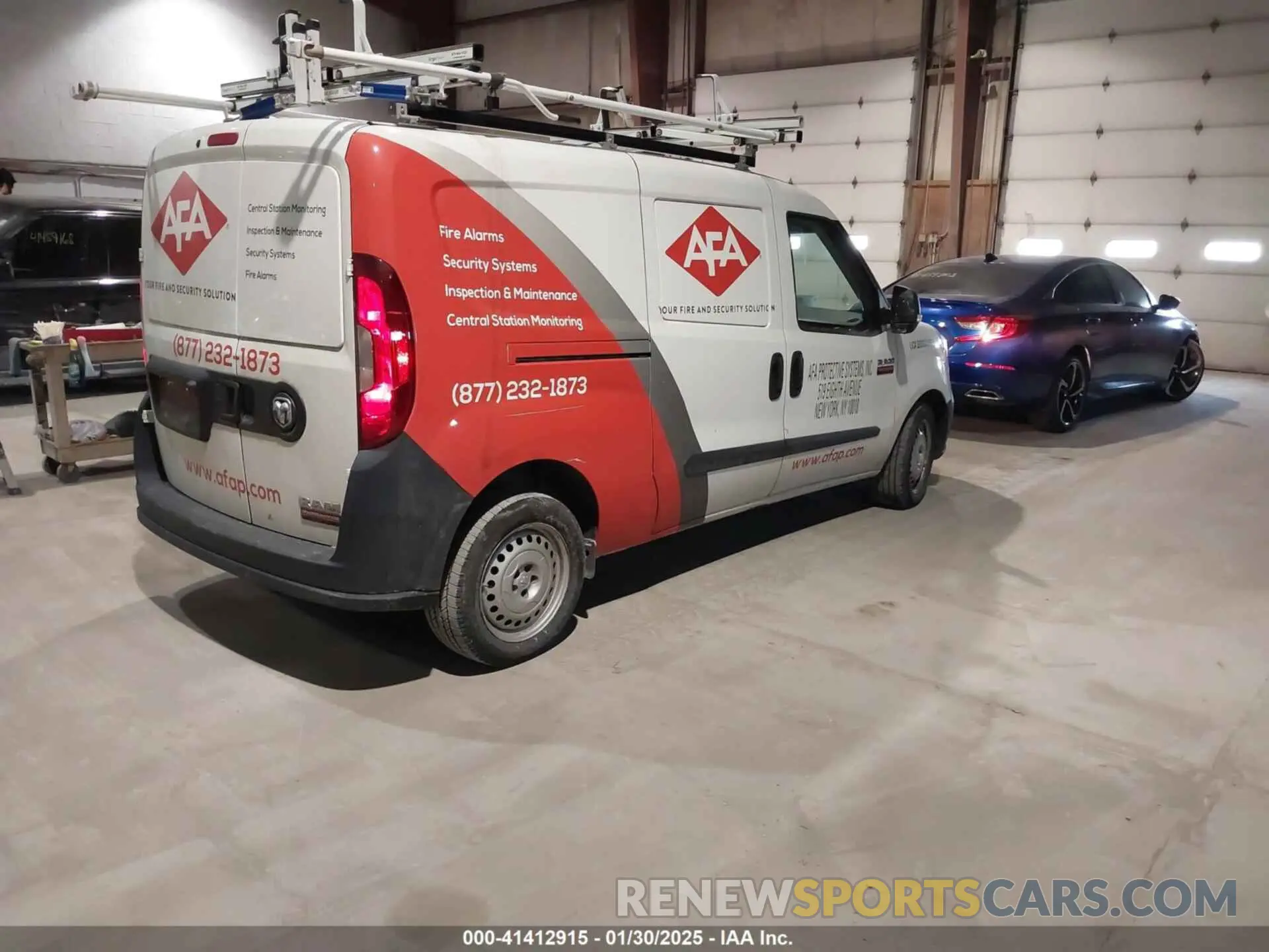 4 Photograph of a damaged car ZFBHRFAB2M6U14639 RAM PROMASTER CITY 2021