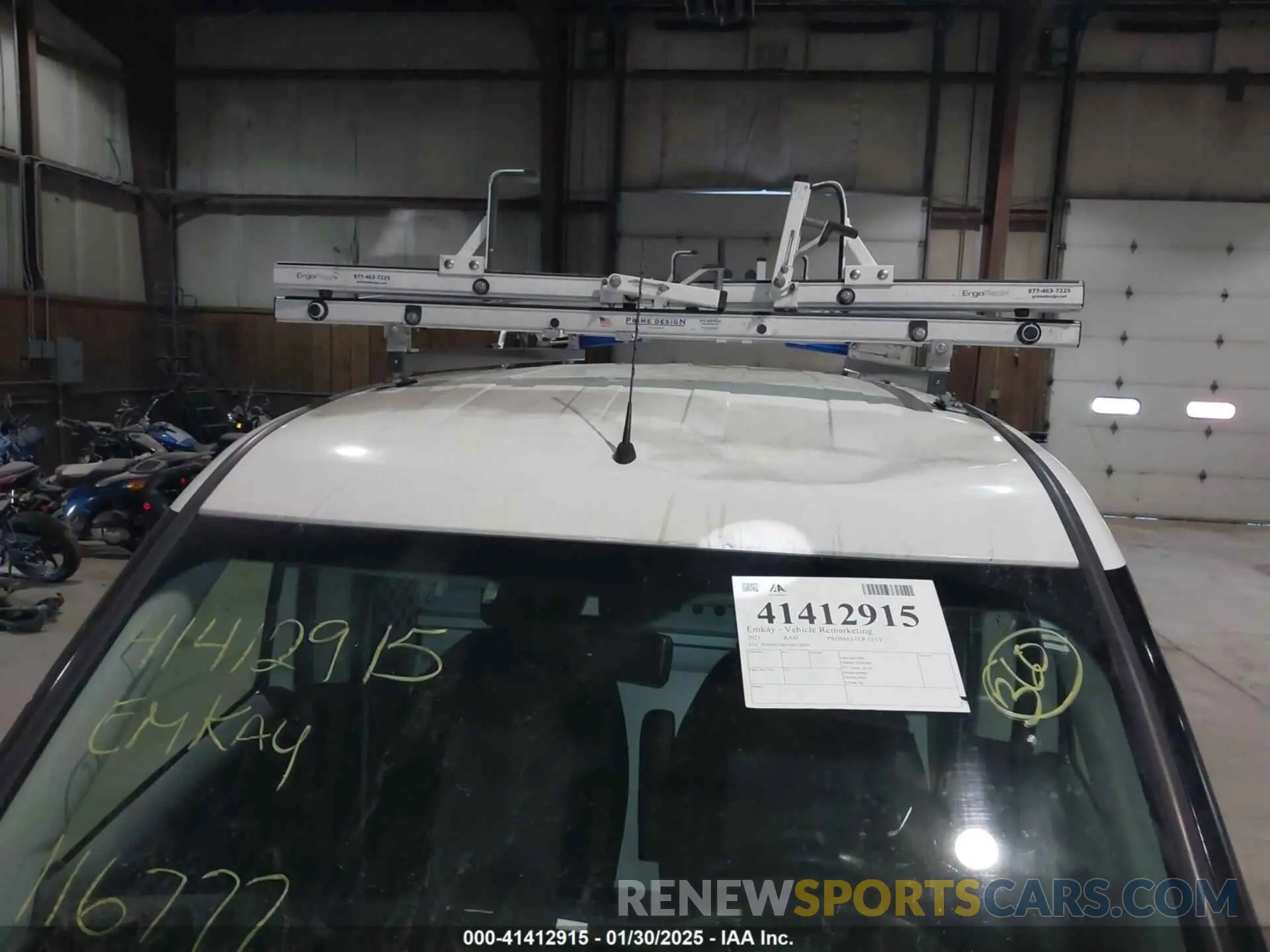 6 Photograph of a damaged car ZFBHRFAB2M6U14639 RAM PROMASTER CITY 2021