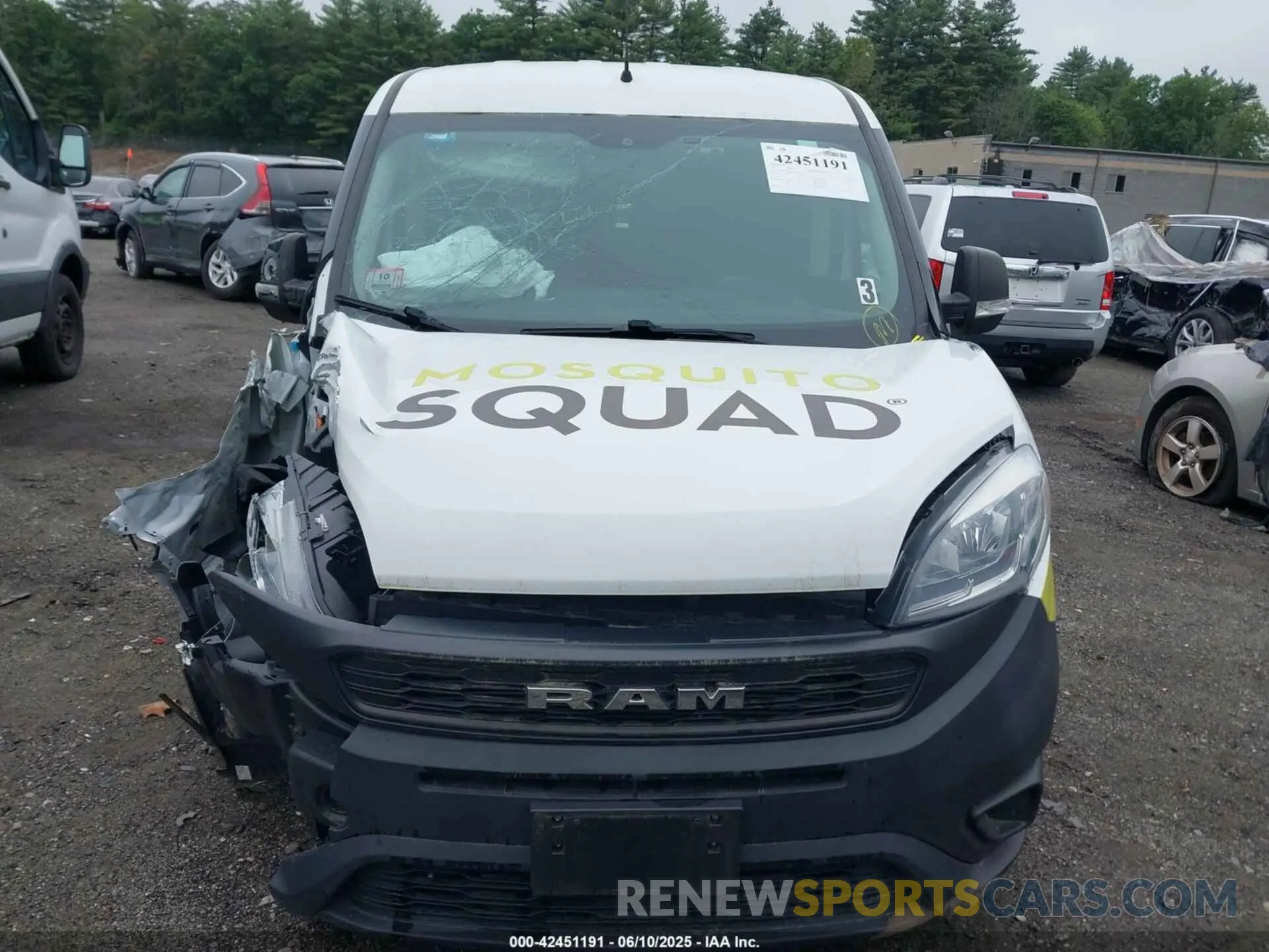 12 Photograph of a damaged car ZFBHRFAB4M6T91557 RAM PROMASTER CITY 2021
