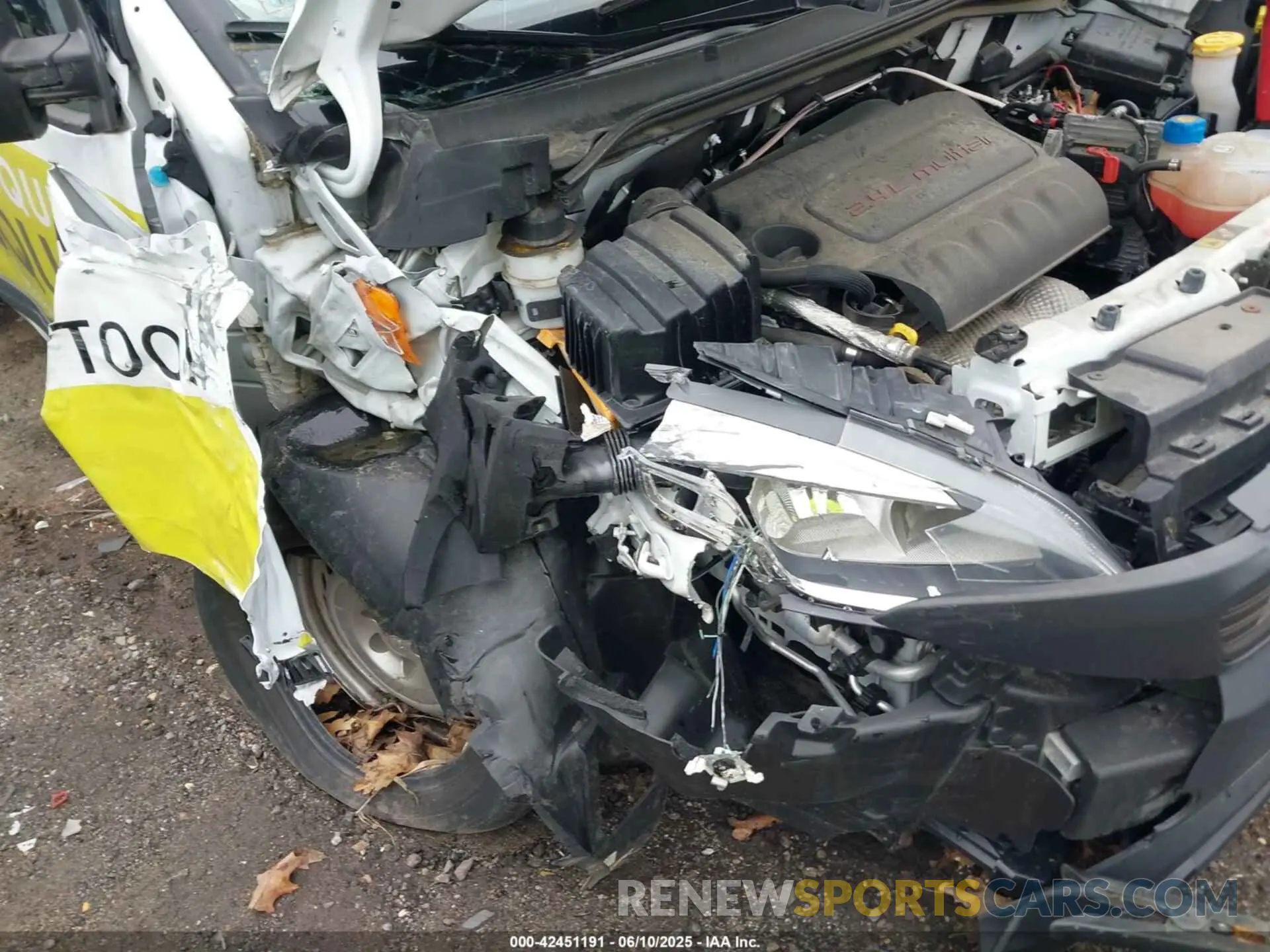 20 Photograph of a damaged car ZFBHRFAB4M6T91557 RAM PROMASTER CITY 2021