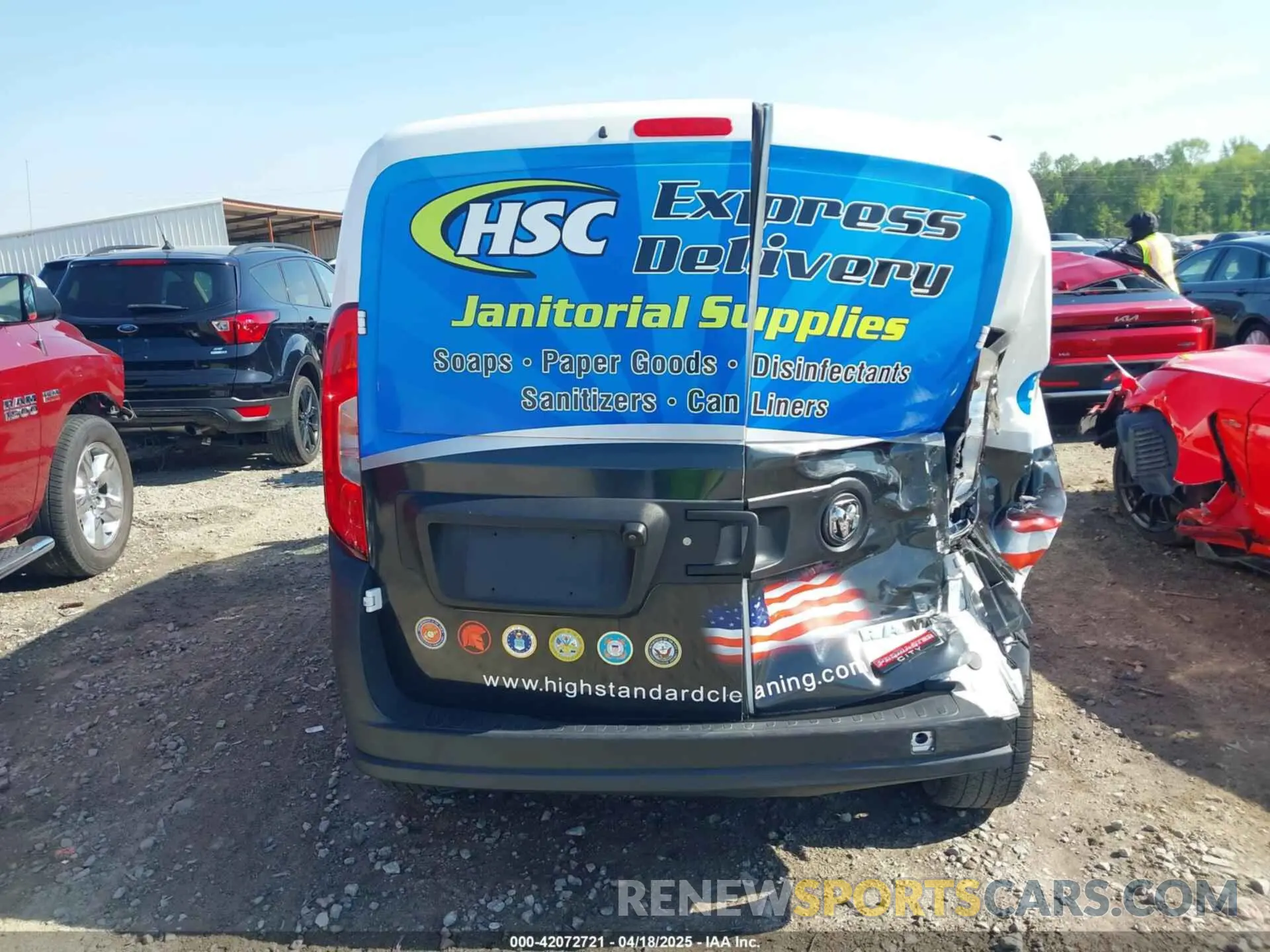 16 Photograph of a damaged car ZFBHRFAB7M6T70945 RAM PROMASTER CITY 2021