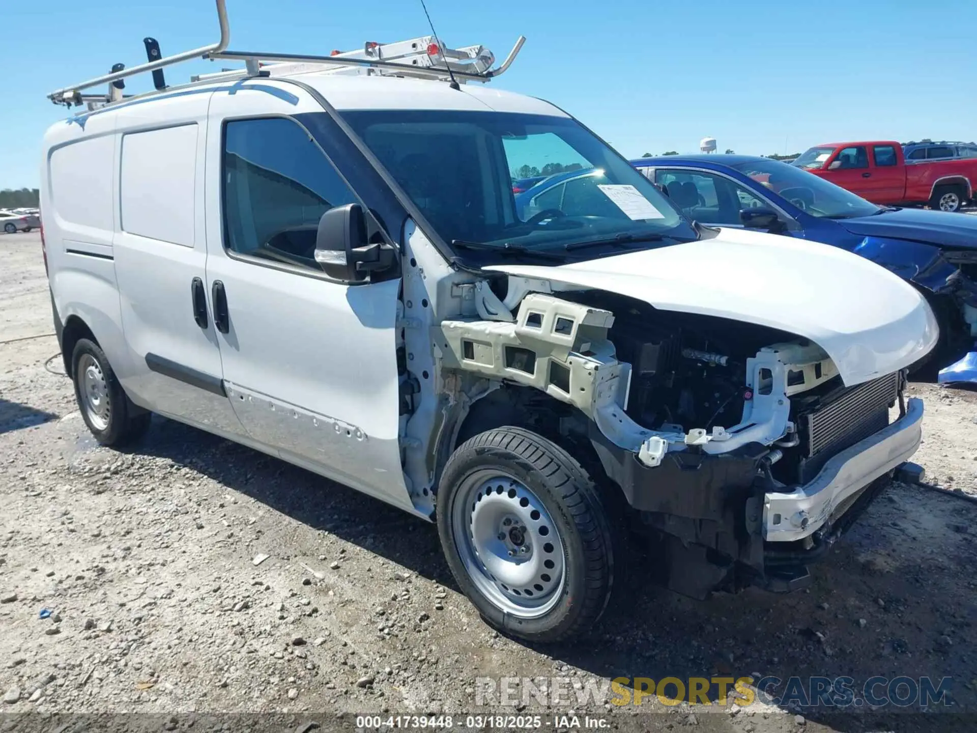 1 Photograph of a damaged car ZFBHRFAB7M6T85803 RAM PROMASTER CITY 2021
