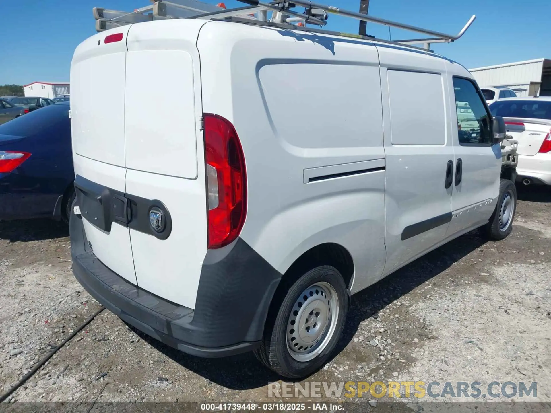 4 Photograph of a damaged car ZFBHRFAB7M6T85803 RAM PROMASTER CITY 2021