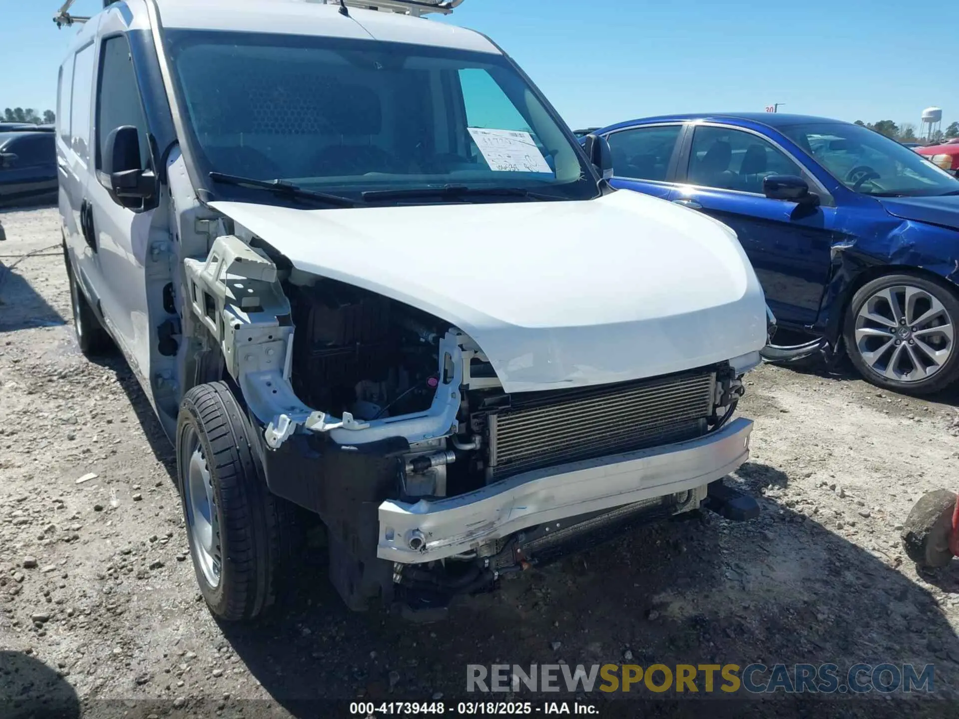 6 Photograph of a damaged car ZFBHRFAB7M6T85803 RAM PROMASTER CITY 2021
