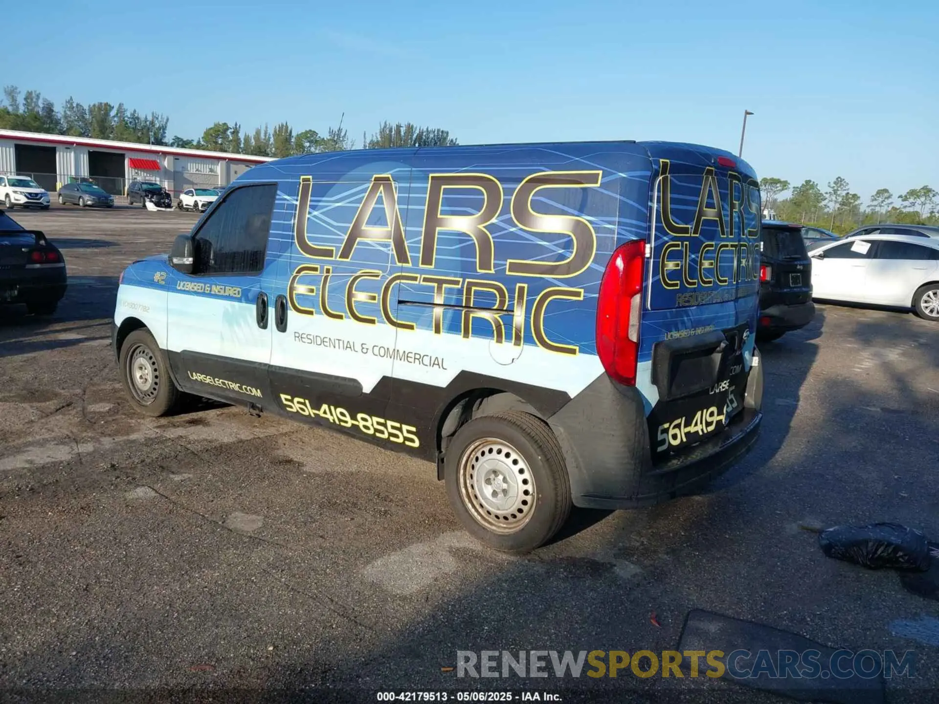 3 Photograph of a damaged car ZFBHRFAB8M6T15288 RAM PROMASTER CITY 2021