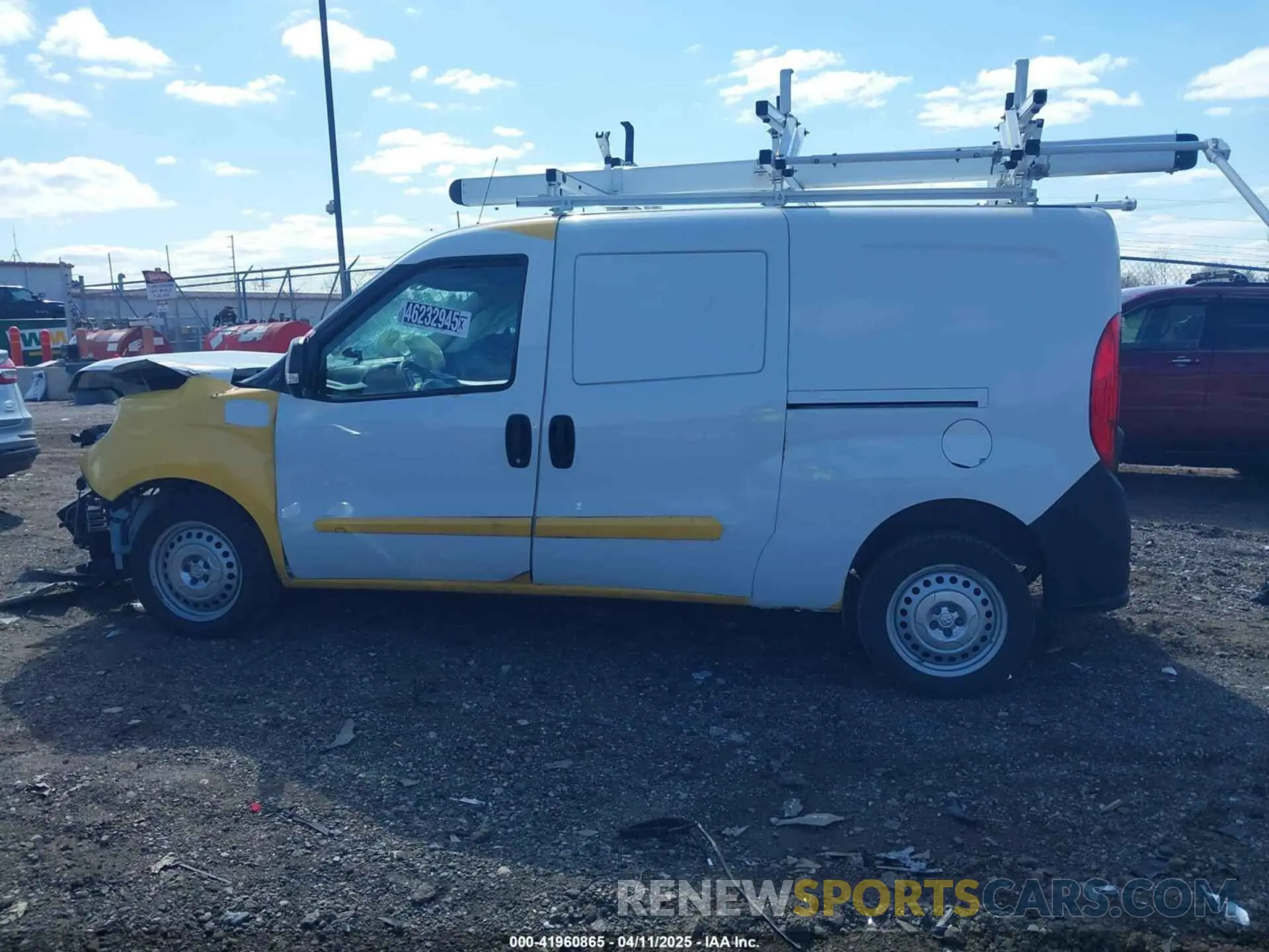 13 Photograph of a damaged car ZFBHRFAB9M6U08160 RAM PROMASTER CITY 2021