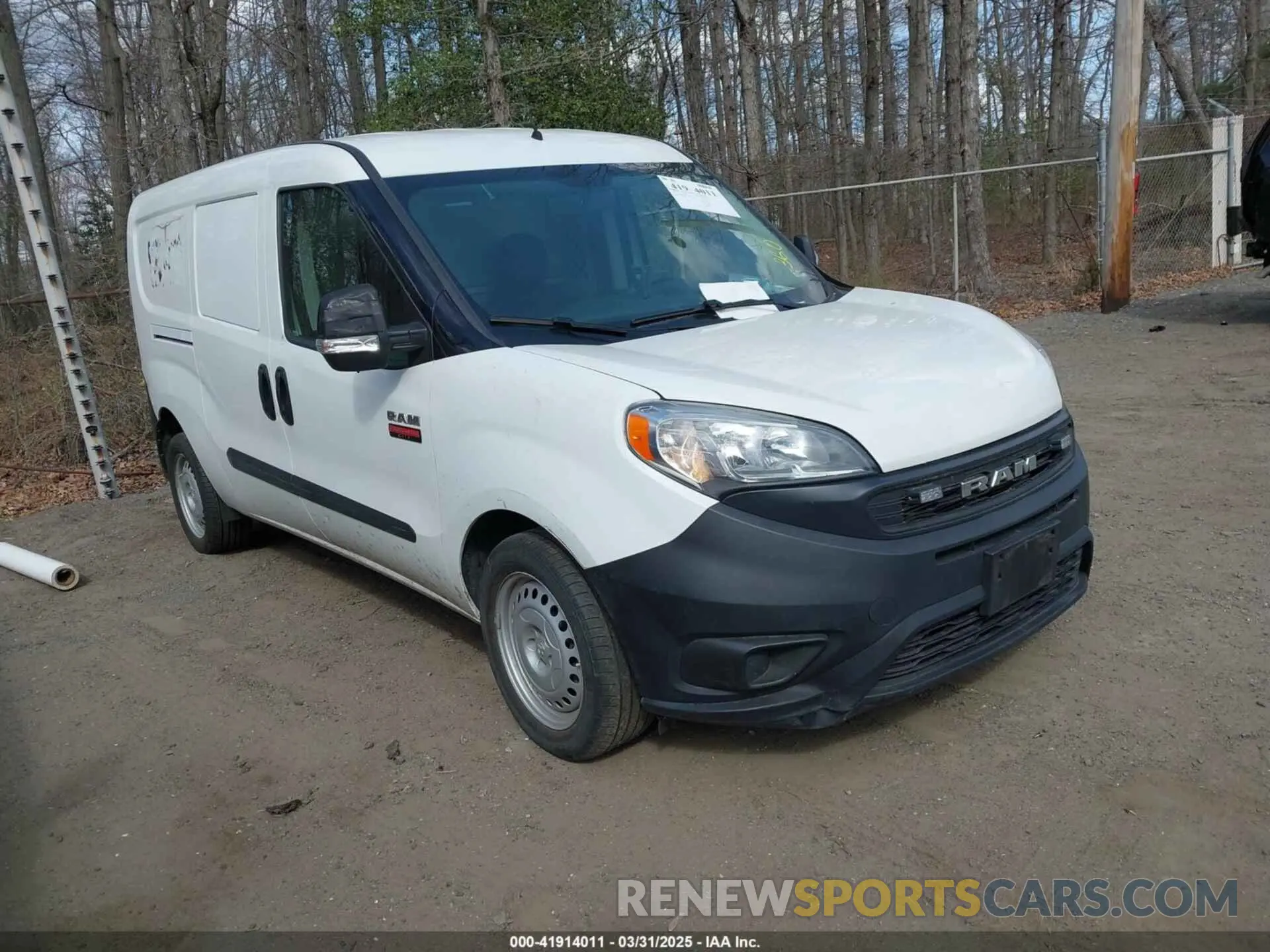 1 Photograph of a damaged car ZFBHRFABXM6U12668 RAM PROMASTER CITY 2021