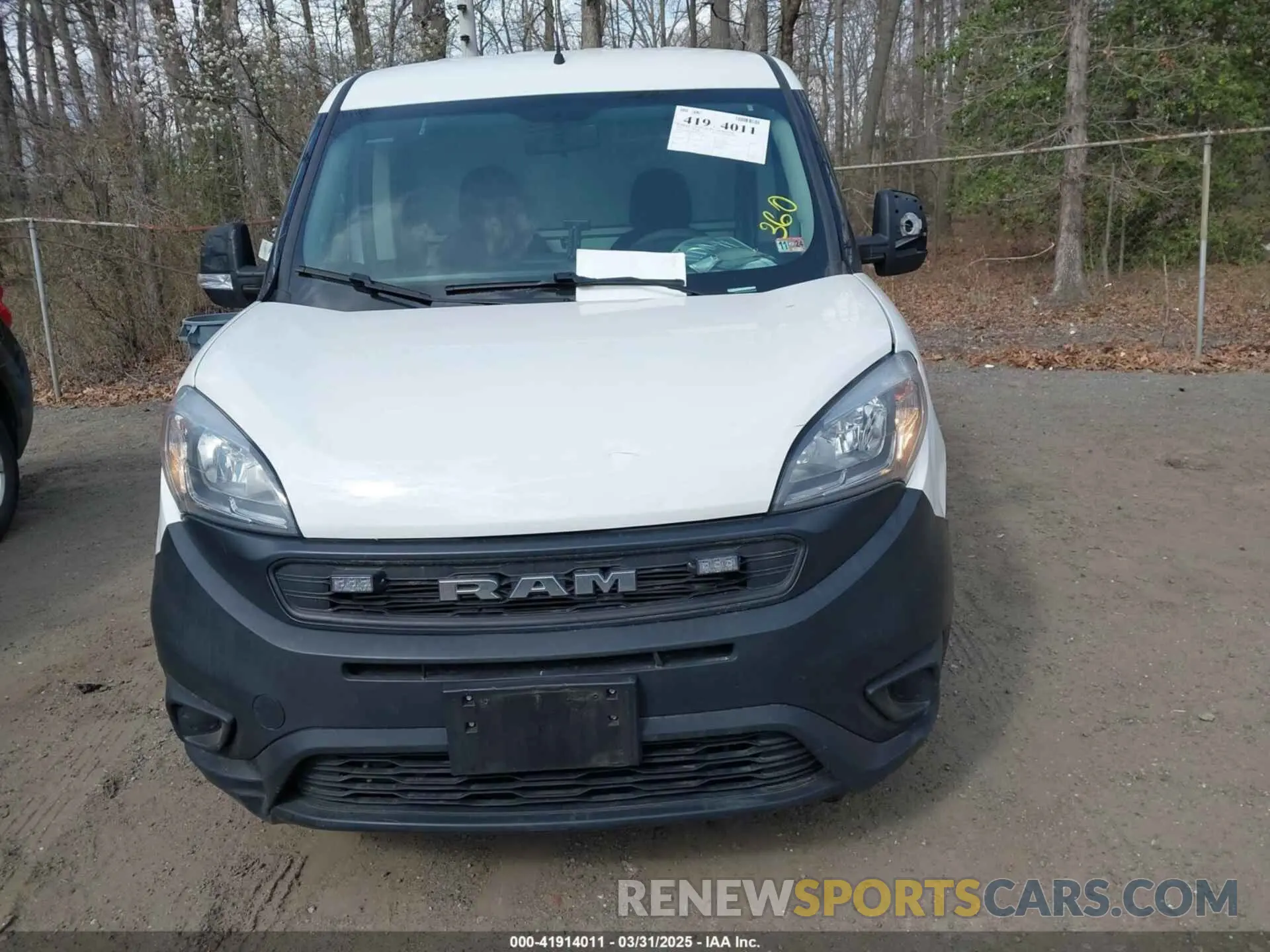 12 Photograph of a damaged car ZFBHRFABXM6U12668 RAM PROMASTER CITY 2021