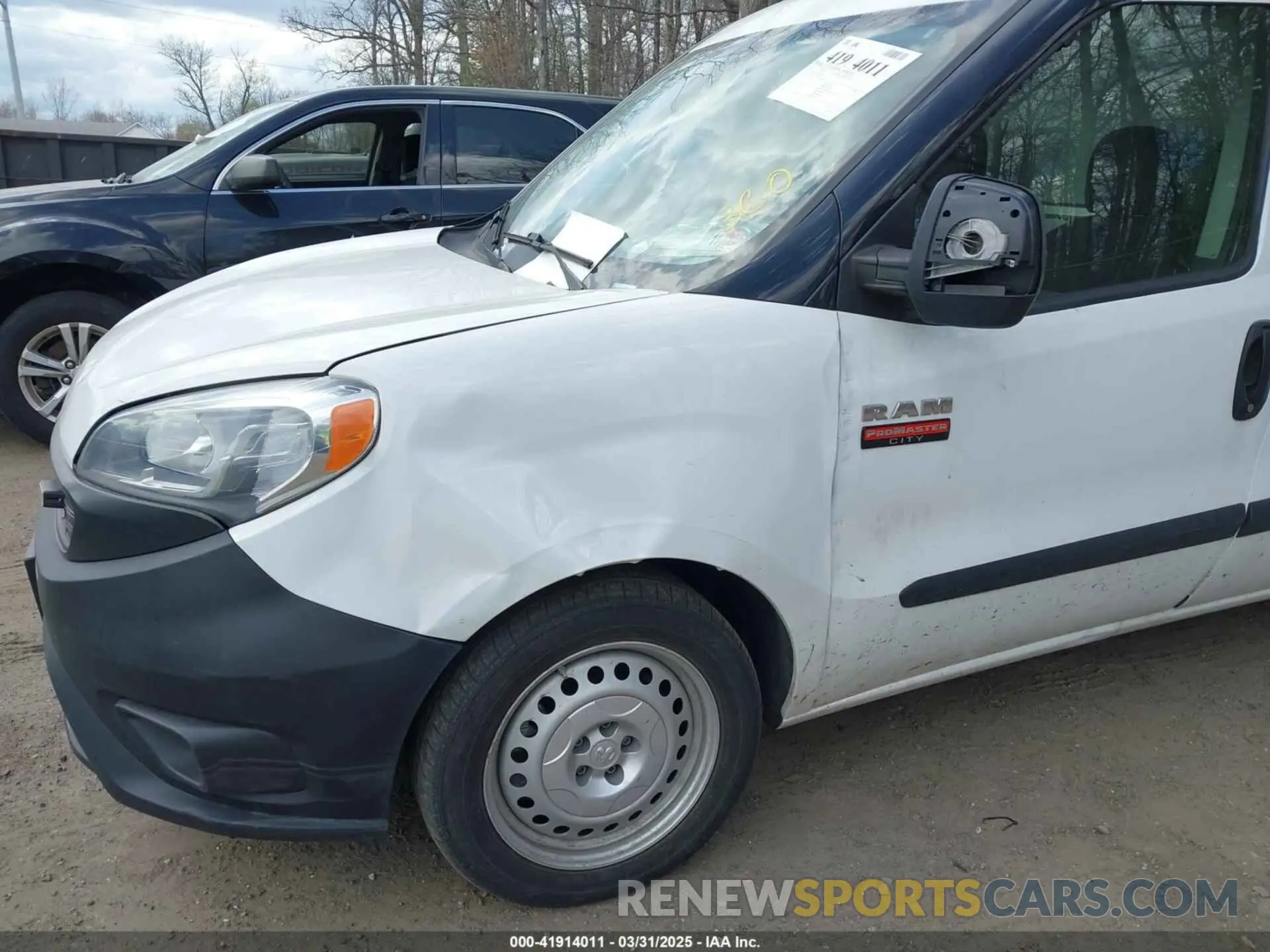 6 Photograph of a damaged car ZFBHRFABXM6U12668 RAM PROMASTER CITY 2021