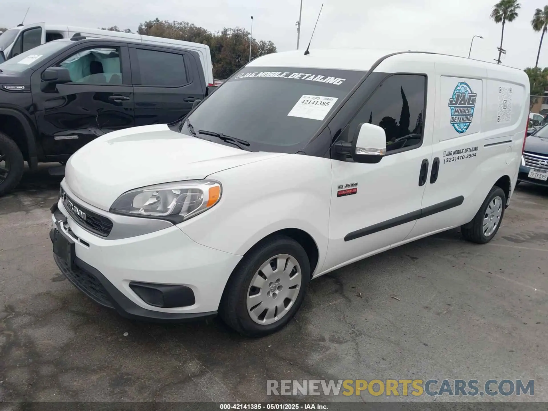 2 Photograph of a damaged car ZFBHRFBB0M6T89478 RAM PROMASTER CITY 2021