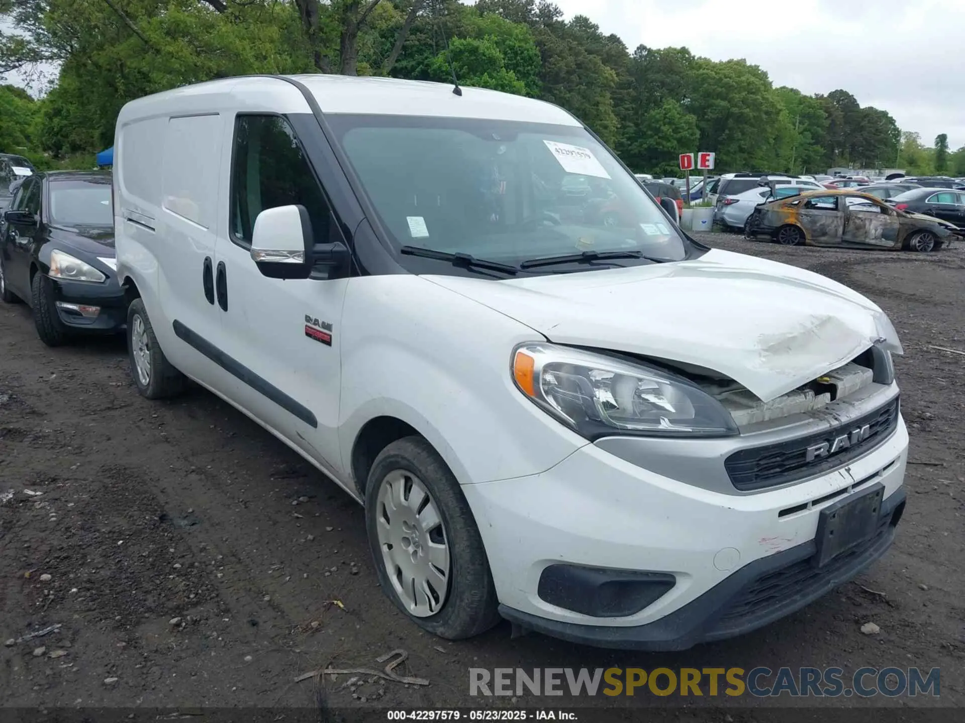 1 Photograph of a damaged car ZFBHRFBB6M6V75137 RAM PROMASTER CITY 2021