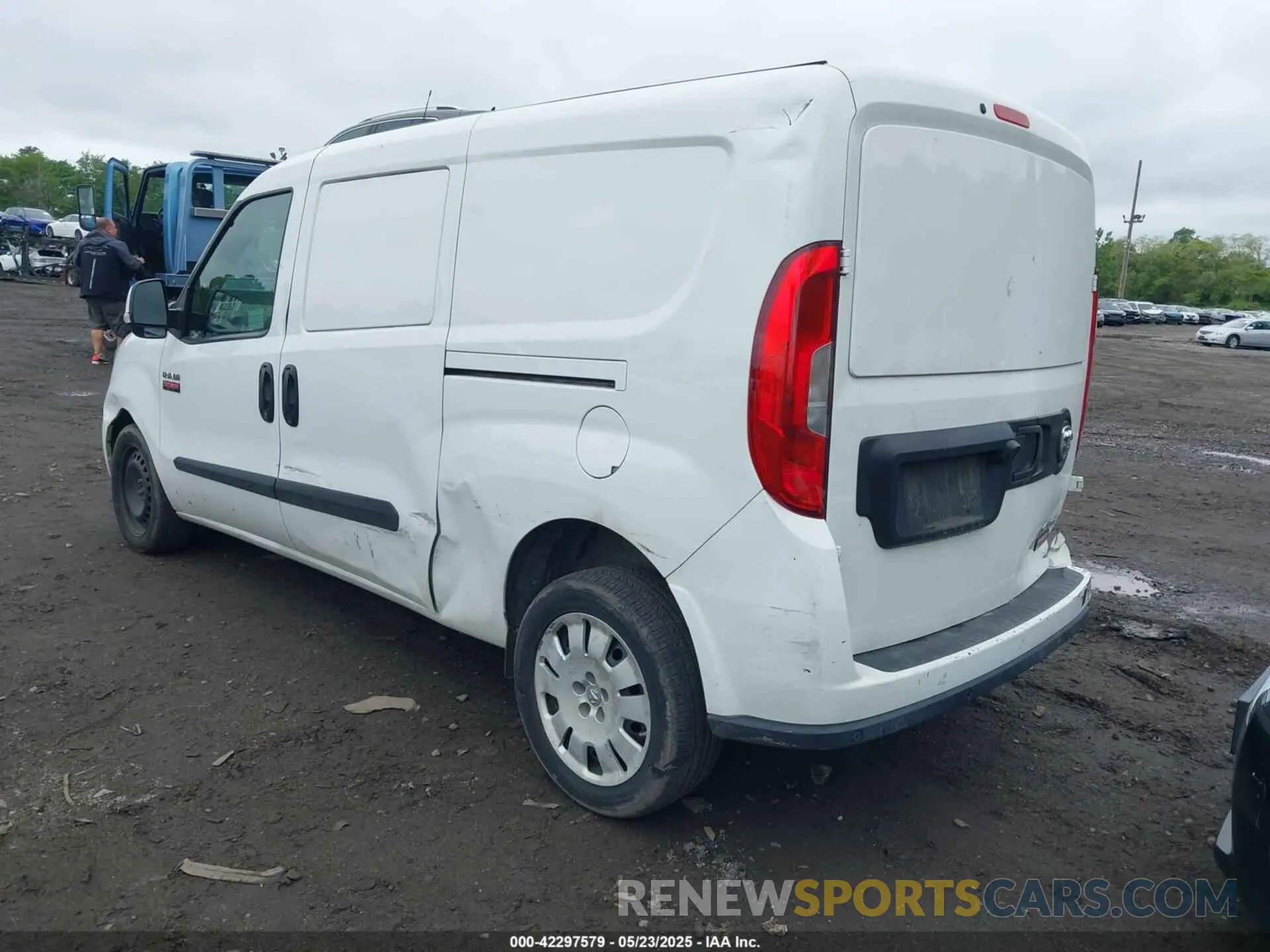 3 Photograph of a damaged car ZFBHRFBB6M6V75137 RAM PROMASTER CITY 2021