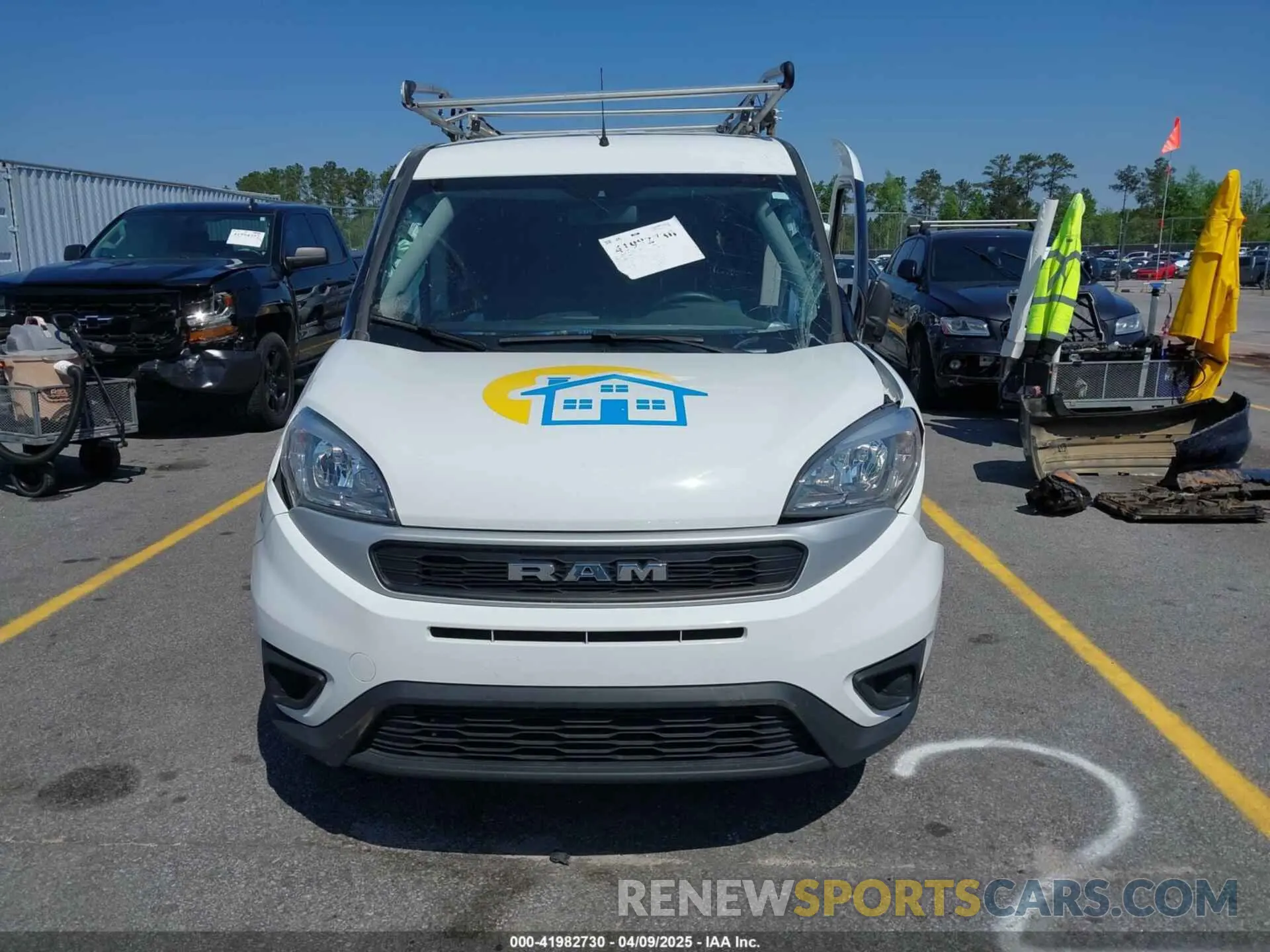 12 Photograph of a damaged car ZFBHRFBB7M6V40736 RAM PROMASTER CITY 2021