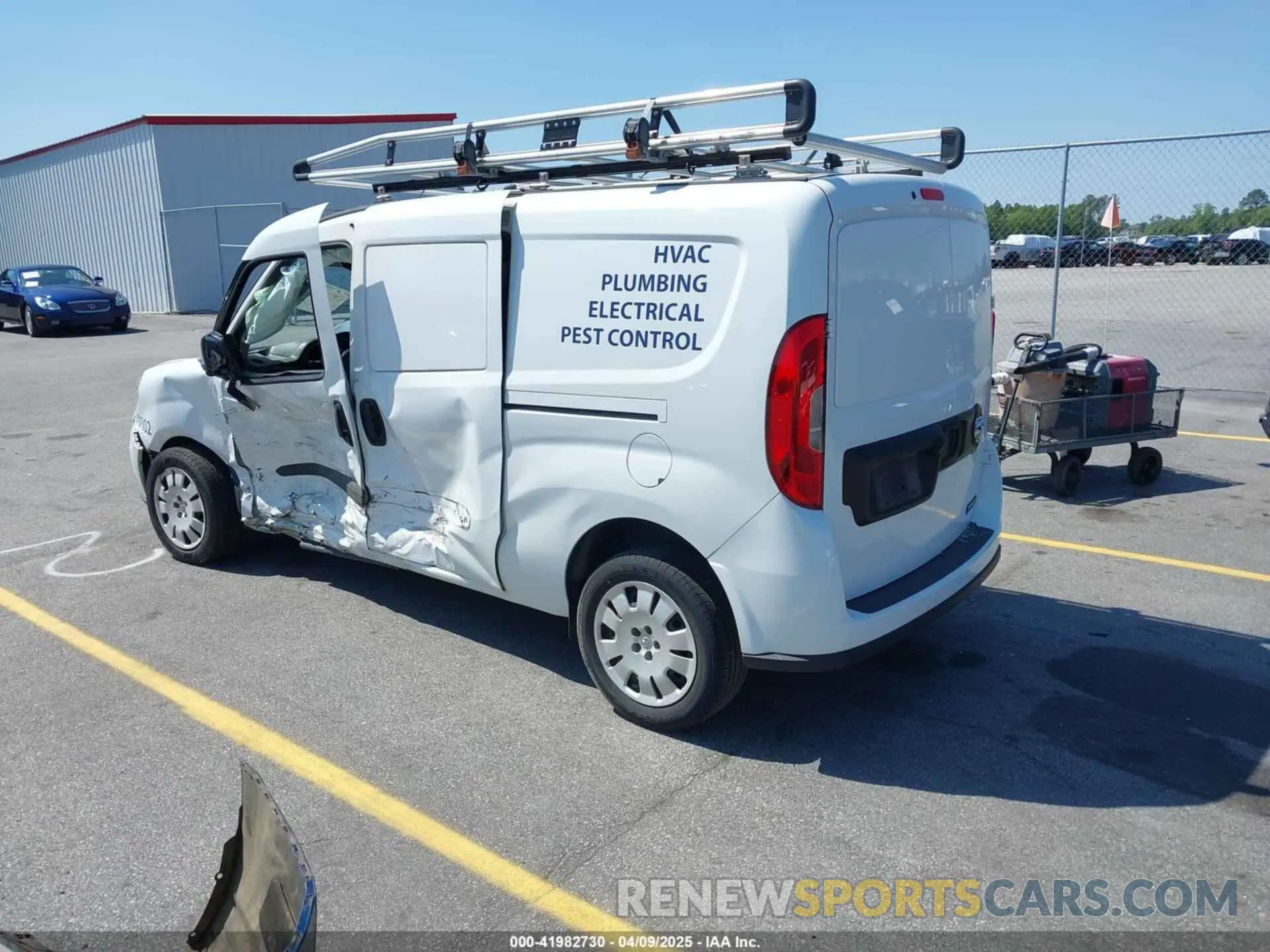 3 Photograph of a damaged car ZFBHRFBB7M6V40736 RAM PROMASTER CITY 2021