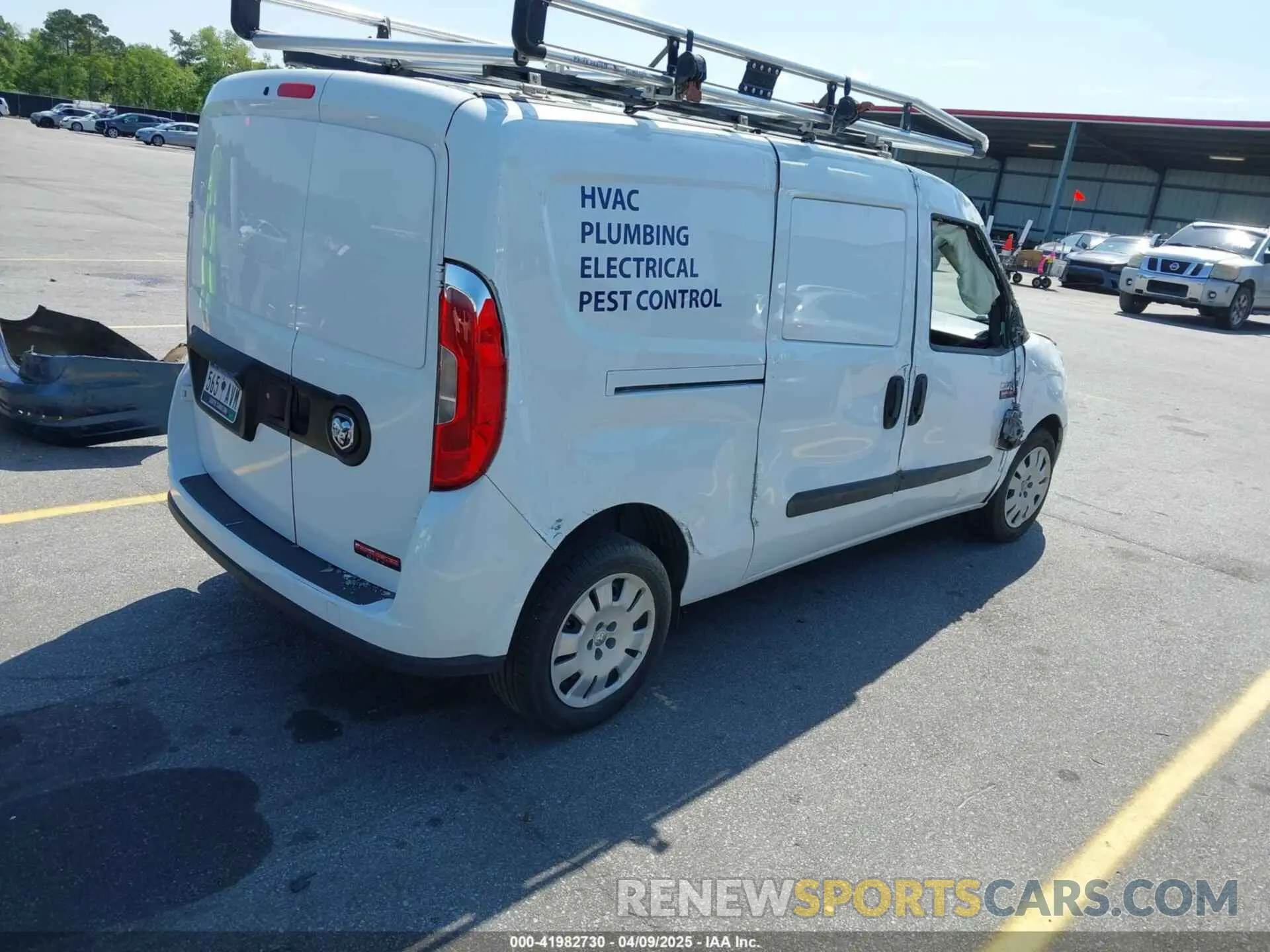 4 Photograph of a damaged car ZFBHRFBB7M6V40736 RAM PROMASTER CITY 2021