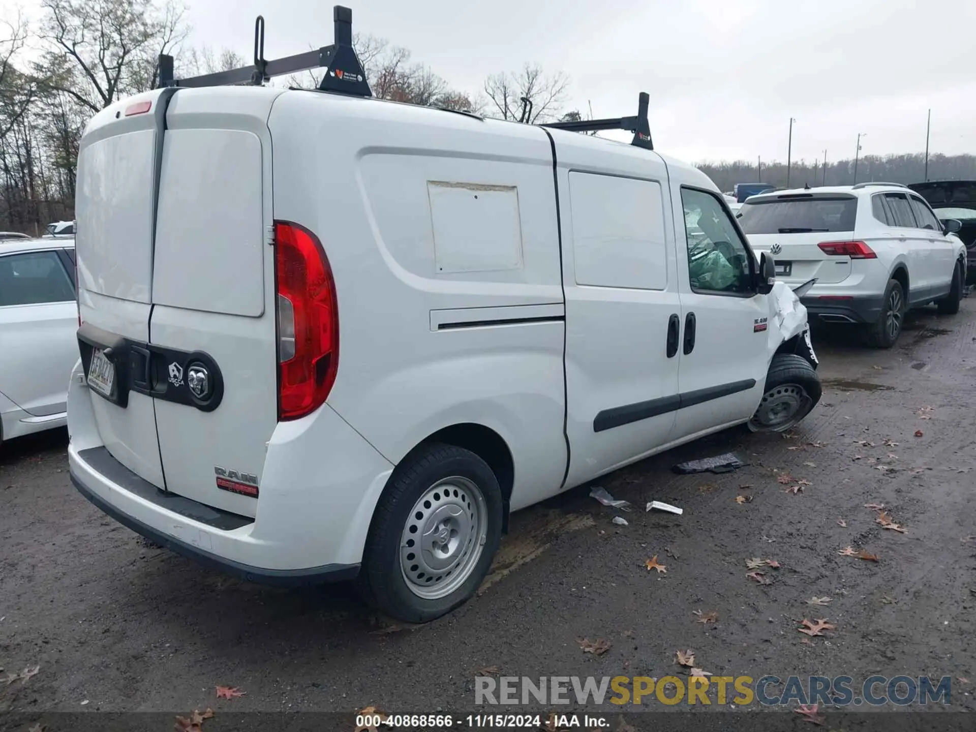 4 Photograph of a damaged car ZFB636VP4N6W08900 RAM PROMASTER CITY 2022