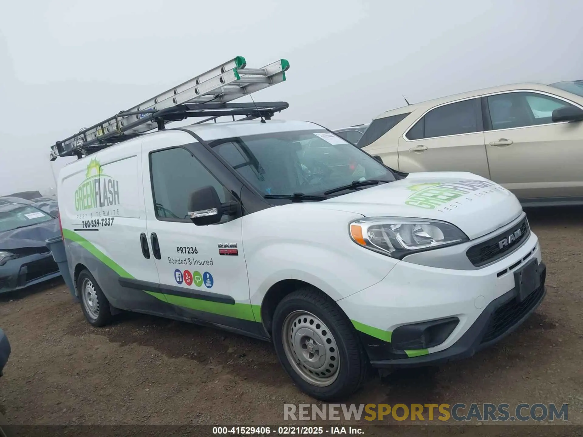 13 Photograph of a damaged car ZFB636VP6N6W03133 RAM PROMASTER CITY 2022