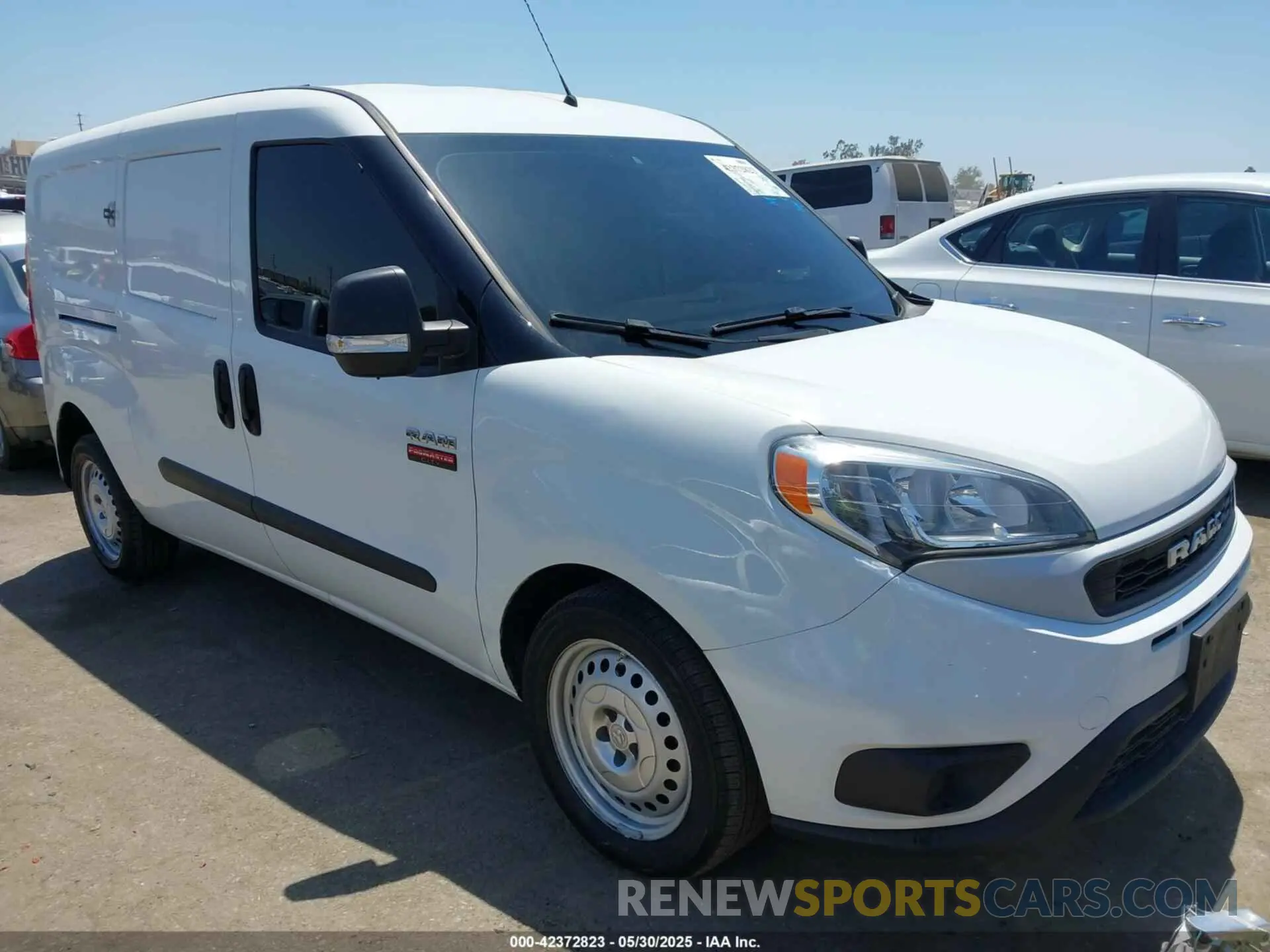 1 Photograph of a damaged car ZFB636VP8N6V98193 RAM PROMASTER CITY 2022