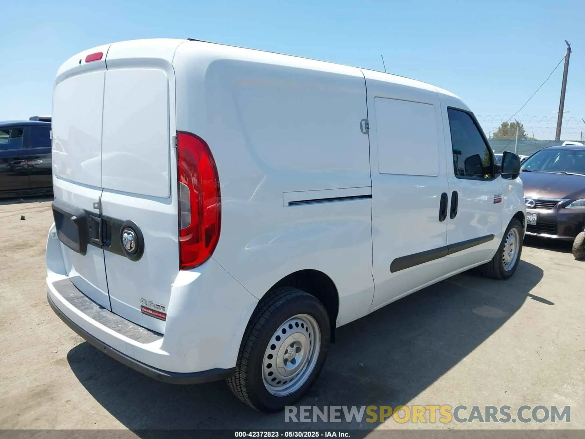 4 Photograph of a damaged car ZFB636VP8N6V98193 RAM PROMASTER CITY 2022