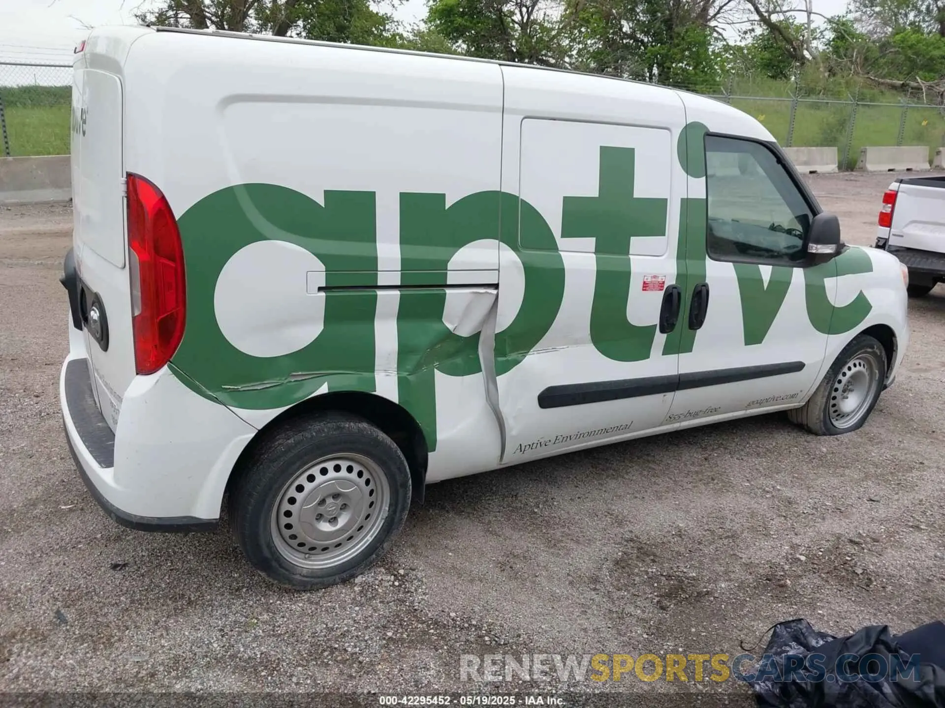 6 Photograph of a damaged car ZFB636VP9N6V97974 RAM PROMASTER CITY 2022