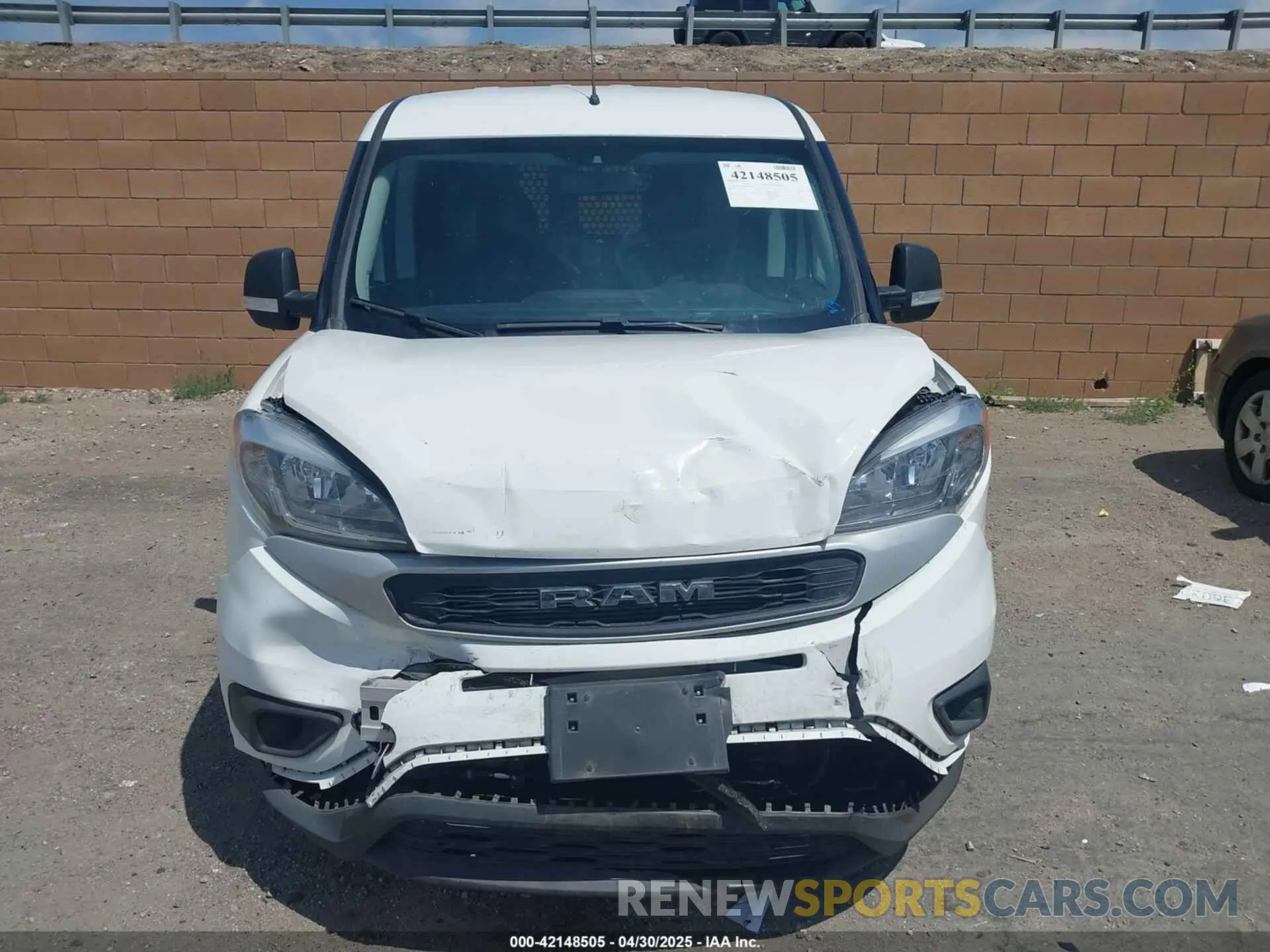 12 Photograph of a damaged car ZFBHRFAB0N6W48747 RAM PROMASTER CITY 2022