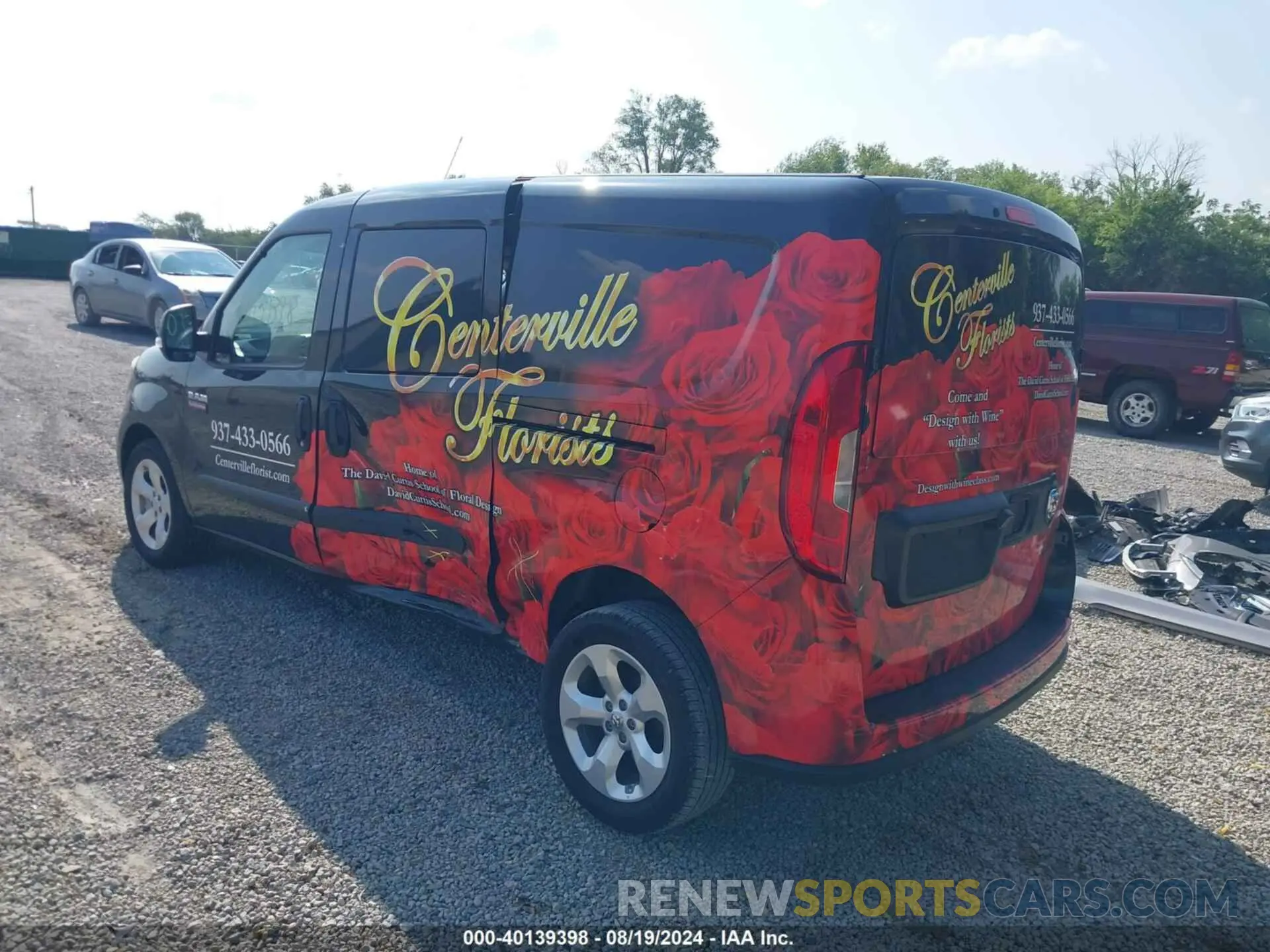 3 Photograph of a damaged car ZFBHRFAB2N6Y42860 RAM PROMASTER CITY 2022