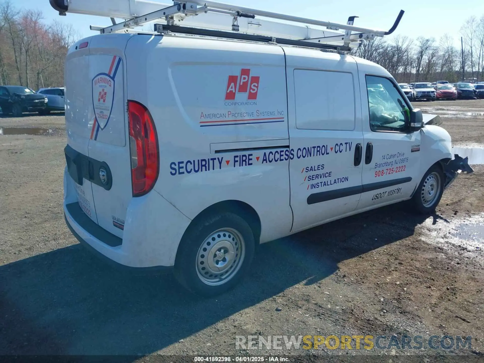 4 Photograph of a damaged car ZFBHRFAB4N6X34692 RAM PROMASTER CITY 2022