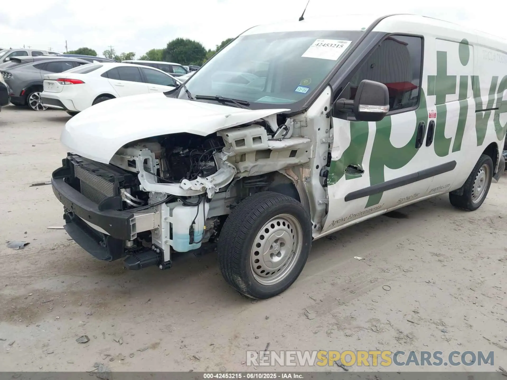 6 Photograph of a damaged car ZFBHRFAB5N6Y50113 RAM PROMASTER CITY 2022