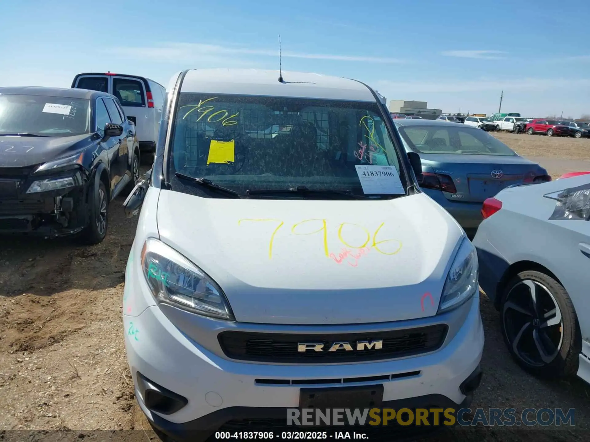 12 Photograph of a damaged car ZFBHRFAB6N6W47859 RAM PROMASTER CITY 2022