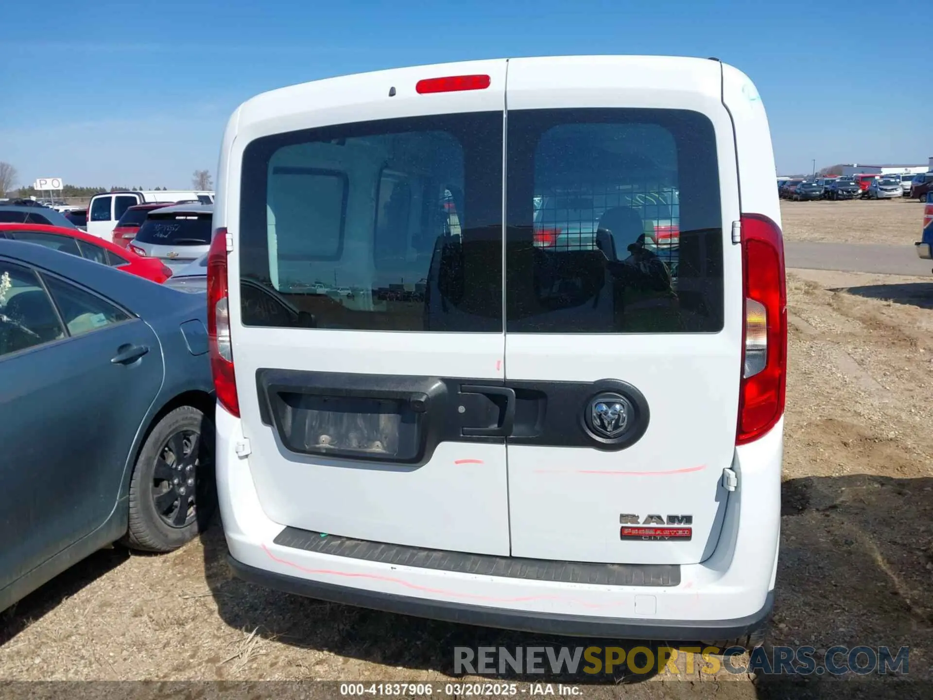 16 Photograph of a damaged car ZFBHRFAB6N6W47859 RAM PROMASTER CITY 2022