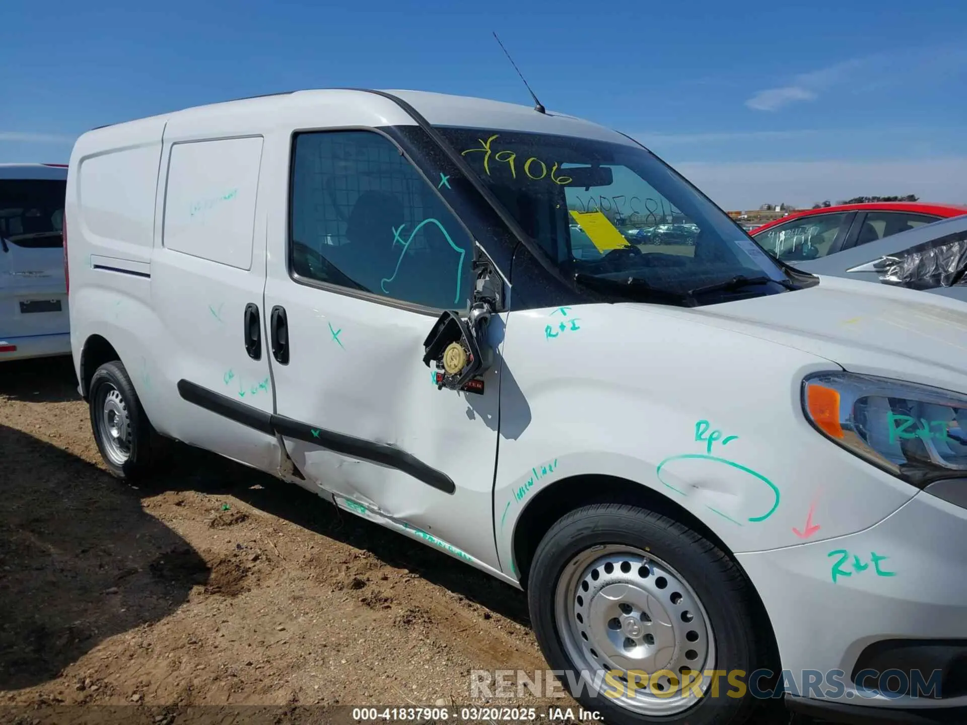 6 Photograph of a damaged car ZFBHRFAB6N6W47859 RAM PROMASTER CITY 2022