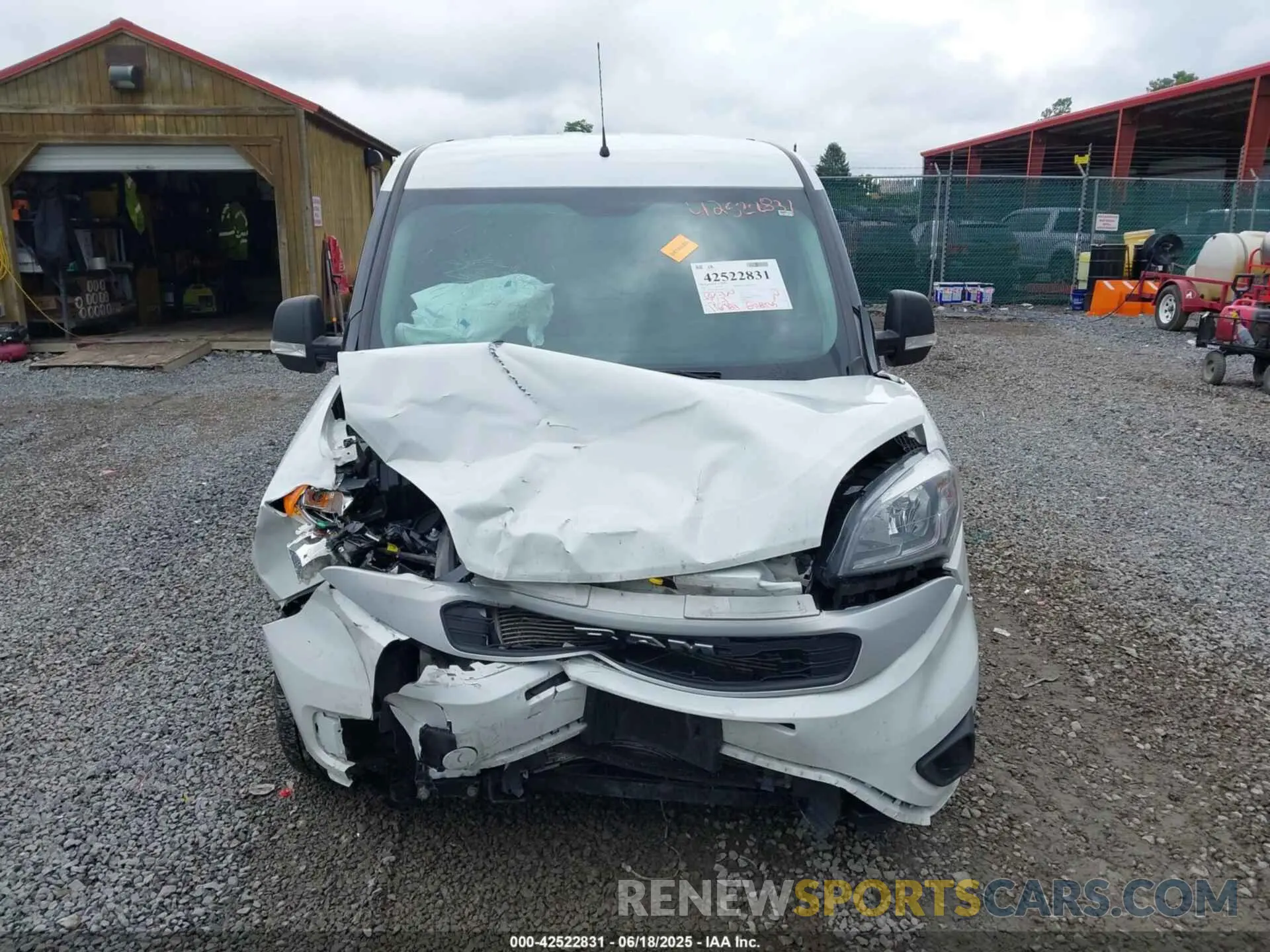12 Photograph of a damaged car ZFBHRFAB6N6W82711 RAM PROMASTER CITY 2022