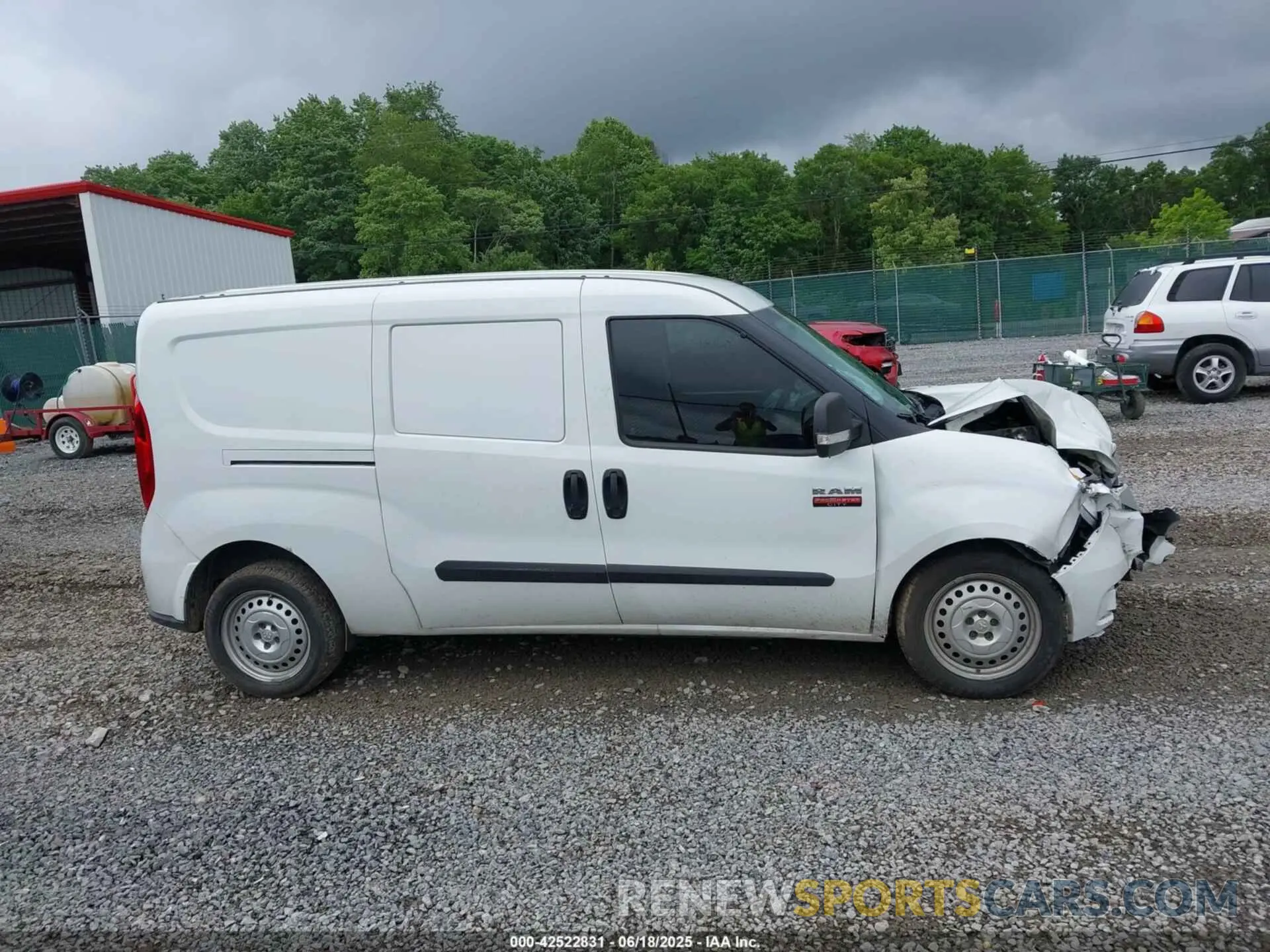 13 Photograph of a damaged car ZFBHRFAB6N6W82711 RAM PROMASTER CITY 2022